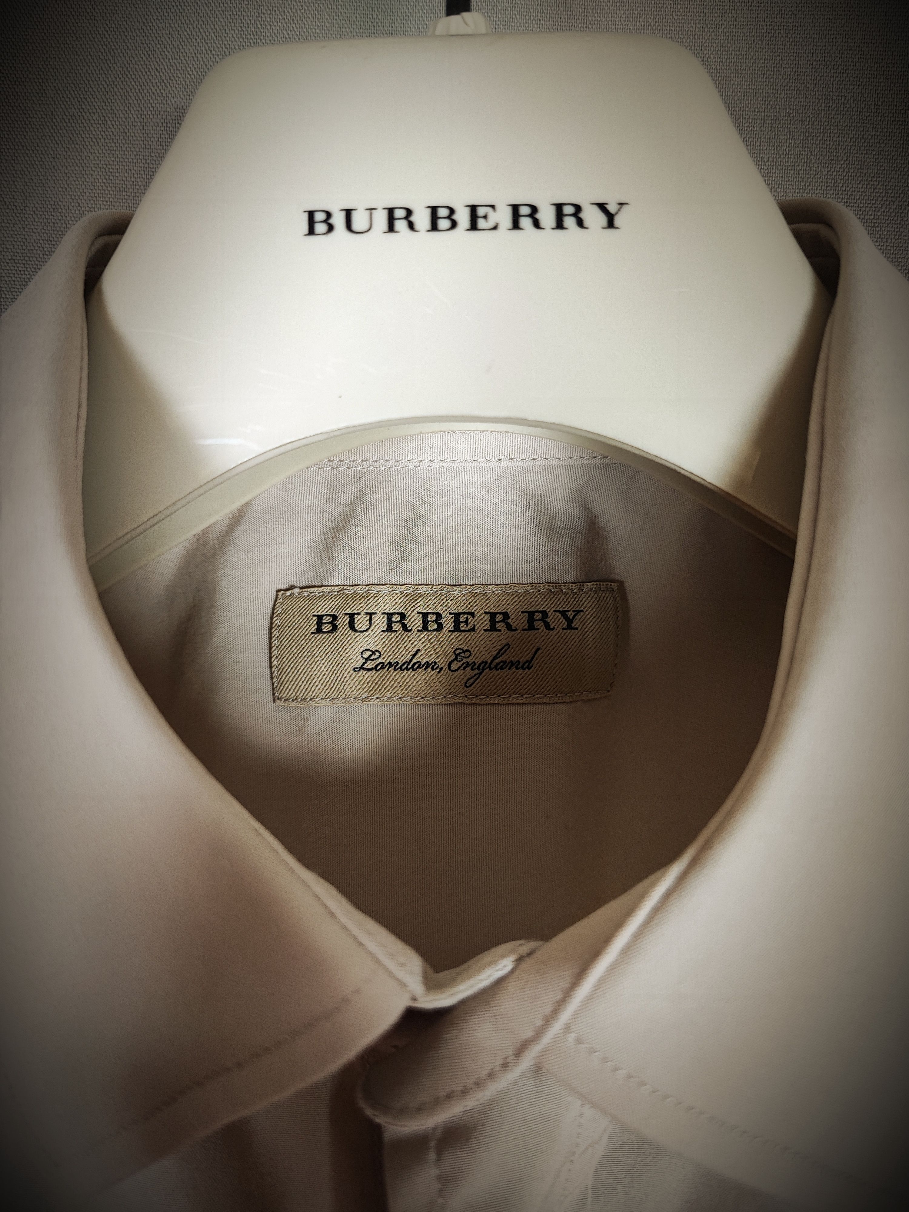 Burberry ⚠️Burberry Beige/Tan Shirt, New! Size US S / EU 44-46 / 1 - 3 Thumbnail