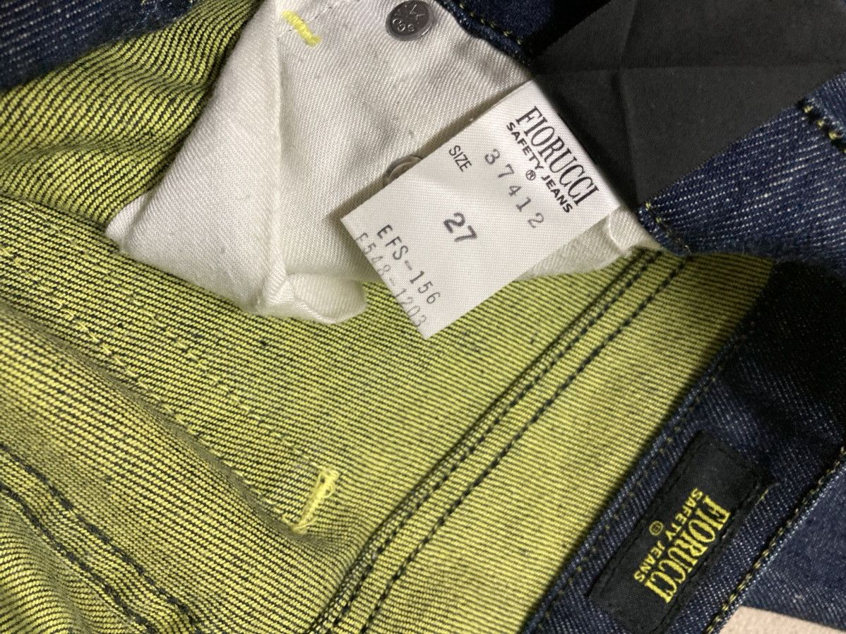 Fiorucci × Vintage Vintage Slim Fiorucci Safety Jeans (Yellow) Size 27" / US 4 / IT 40 - 14 Thumbnail