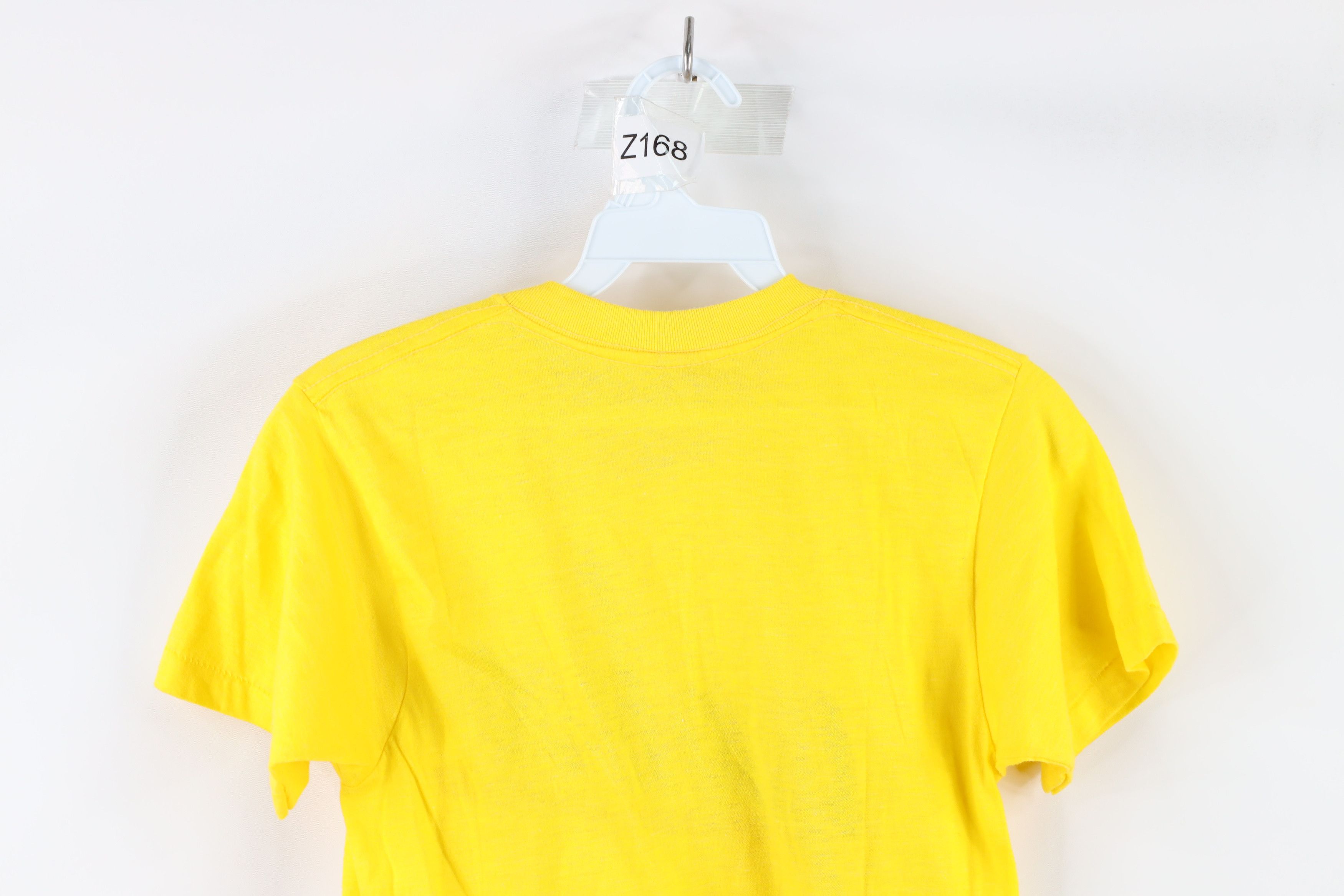 Vintage Vintage 80s YooHoo Chocolate Drink Out T-Shirt Yellow USA Size S / US 4 / IT 40 - 7 Thumbnail