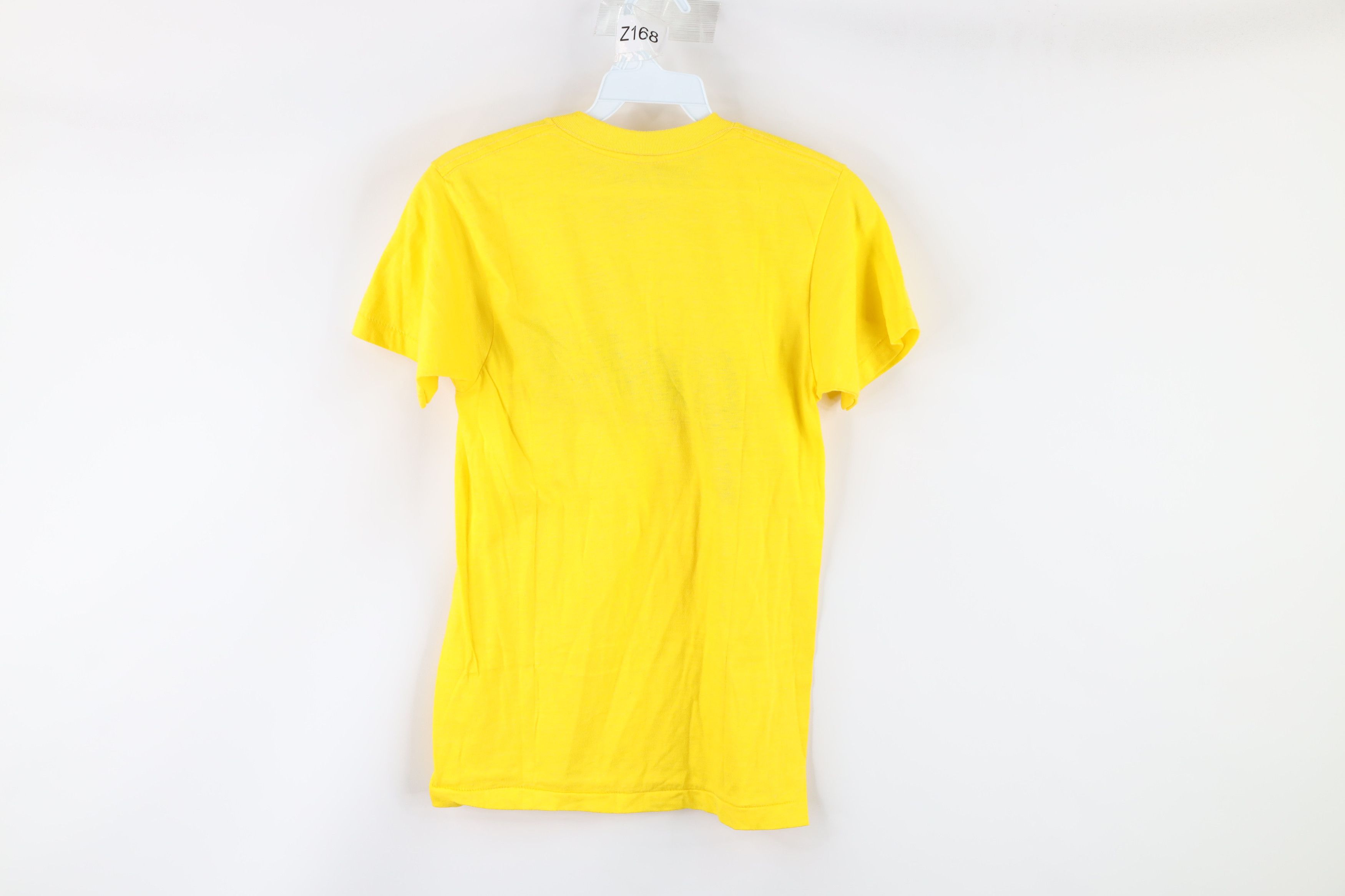 Vintage Vintage 80s YooHoo Chocolate Drink Out T-Shirt Yellow USA Size S / US 4 / IT 40 - 6 Thumbnail