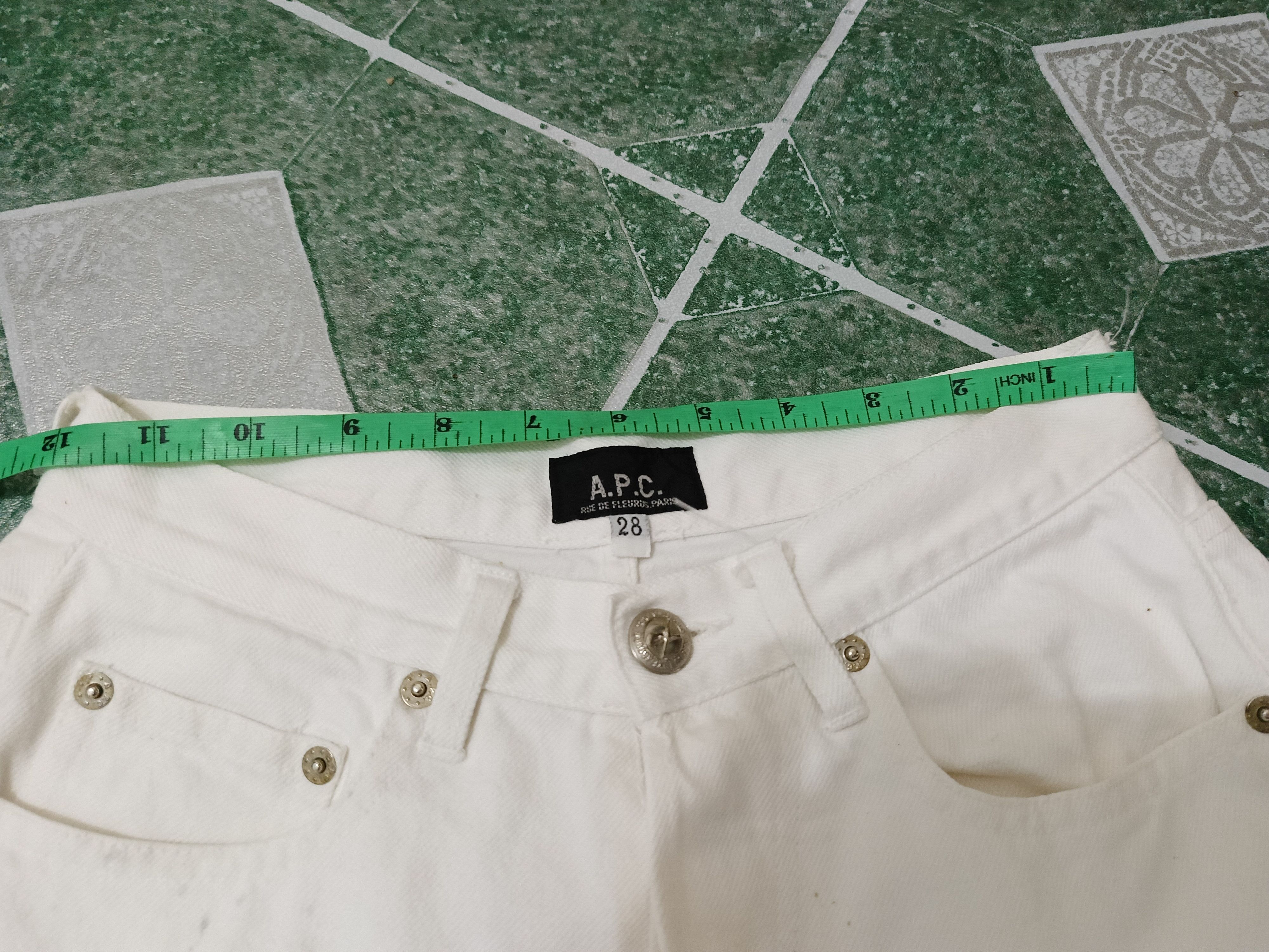 A.P.C. × Japanese Brand Vtg A.P.C. Selvedge Denim Size US 26 / EU 42 - 15 Thumbnail