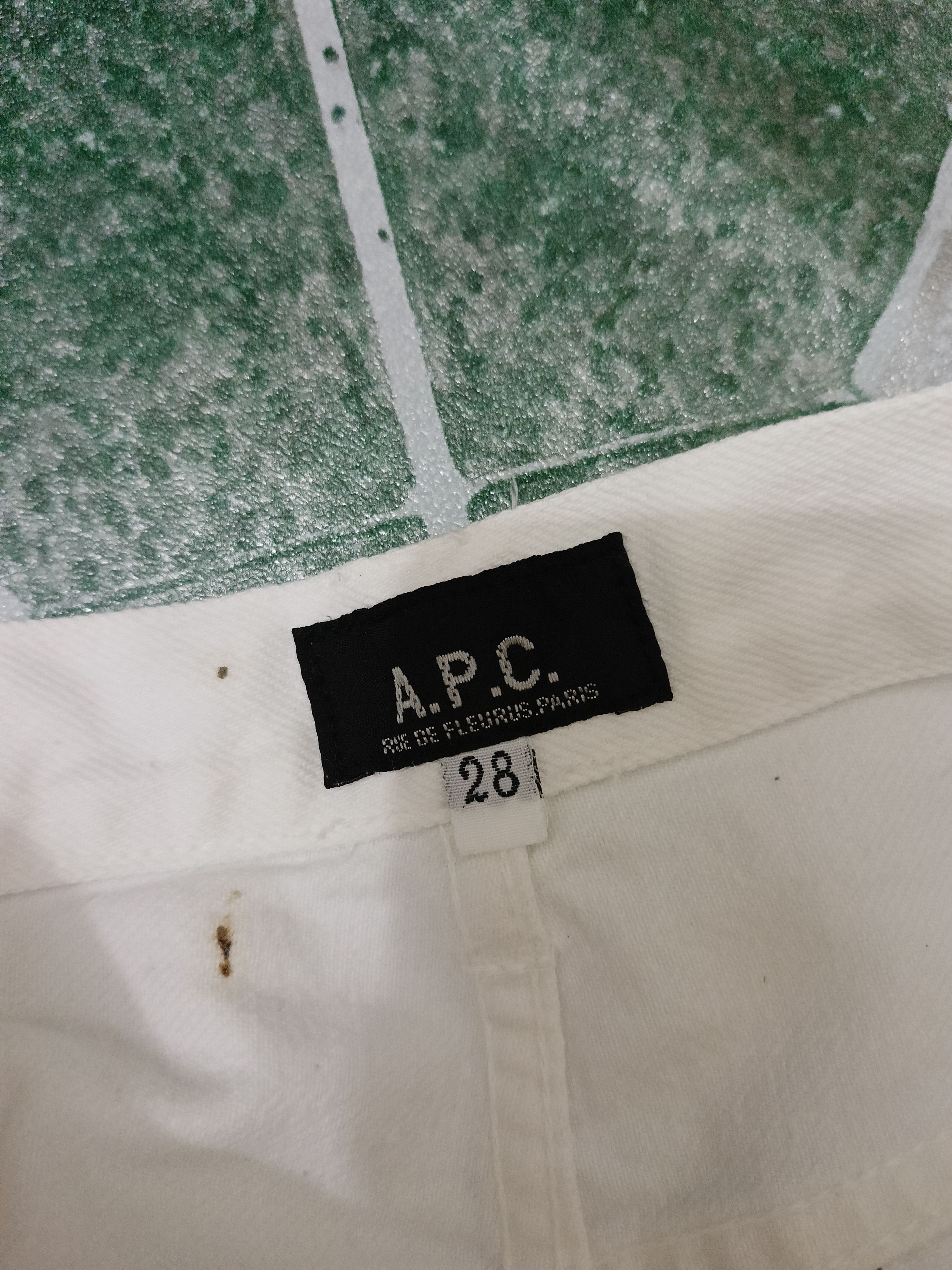 A.P.C. × Japanese Brand Vtg A.P.C. Selvedge Denim Size US 26 / EU 42 - 6 Thumbnail