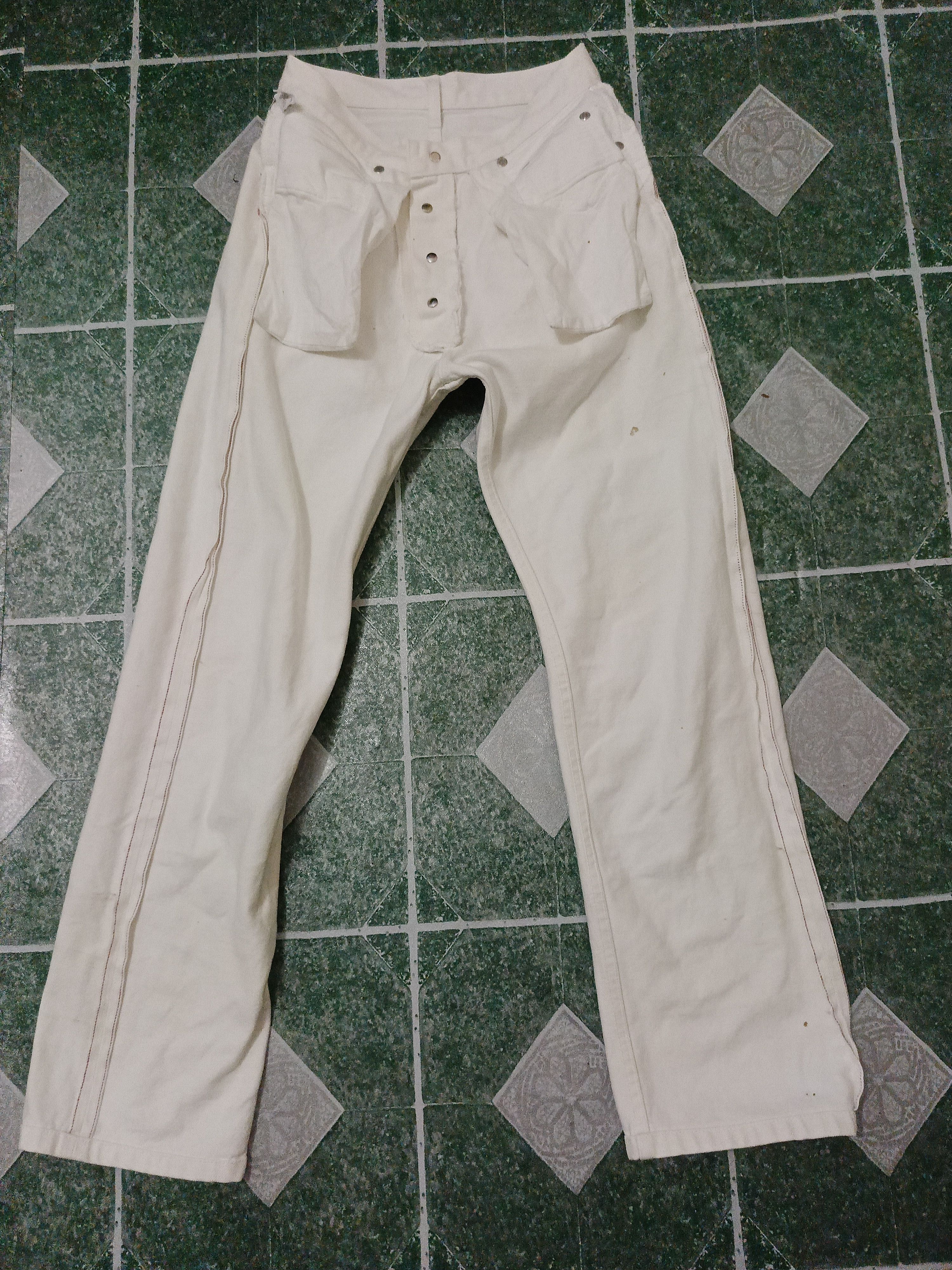 A.P.C. × Japanese Brand Vtg A.P.C. Selvedge Denim Size US 26 / EU 42 - 13 Thumbnail