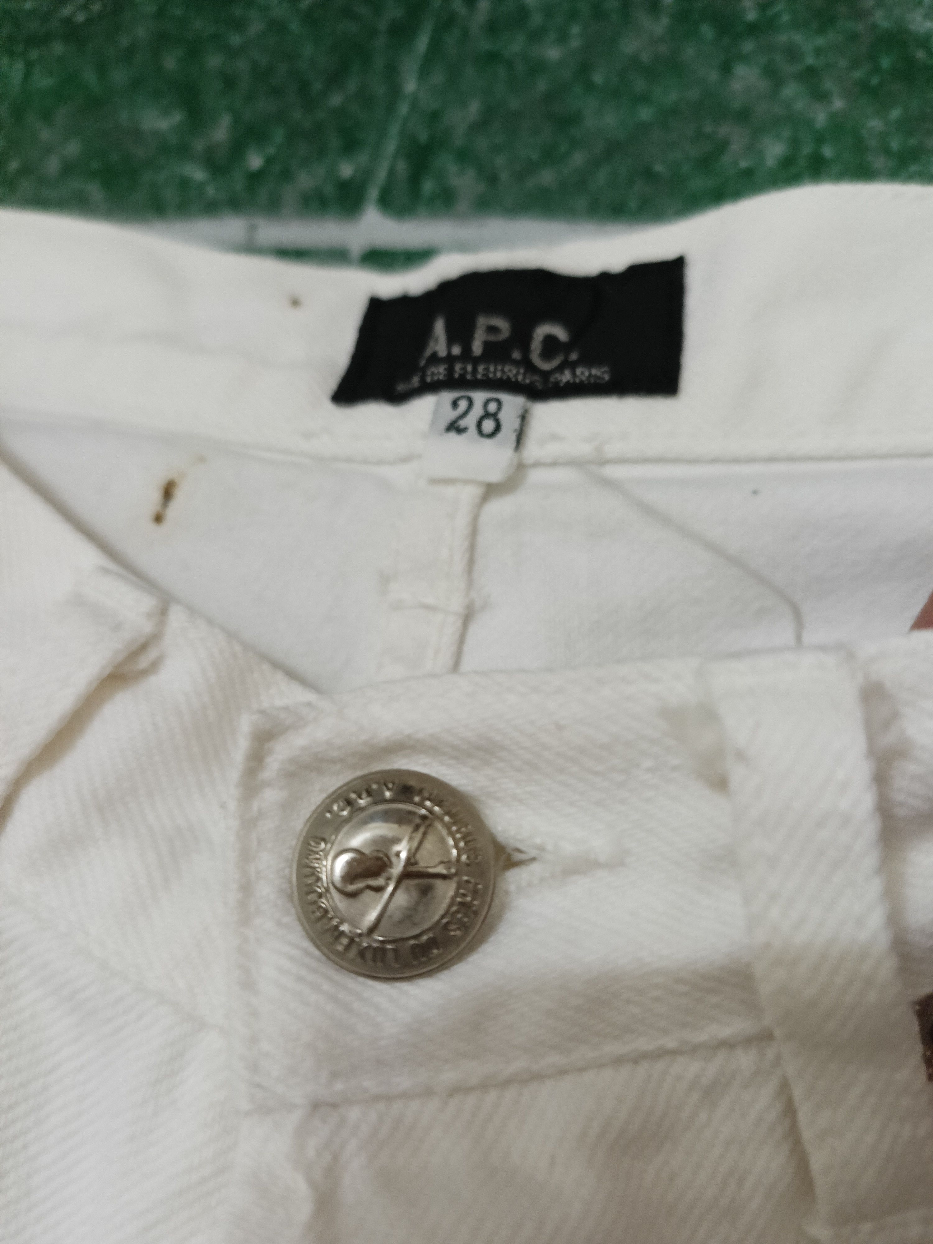 A.P.C. × Japanese Brand Vtg A.P.C. Selvedge Denim Size US 26 / EU 42 - 4 Thumbnail