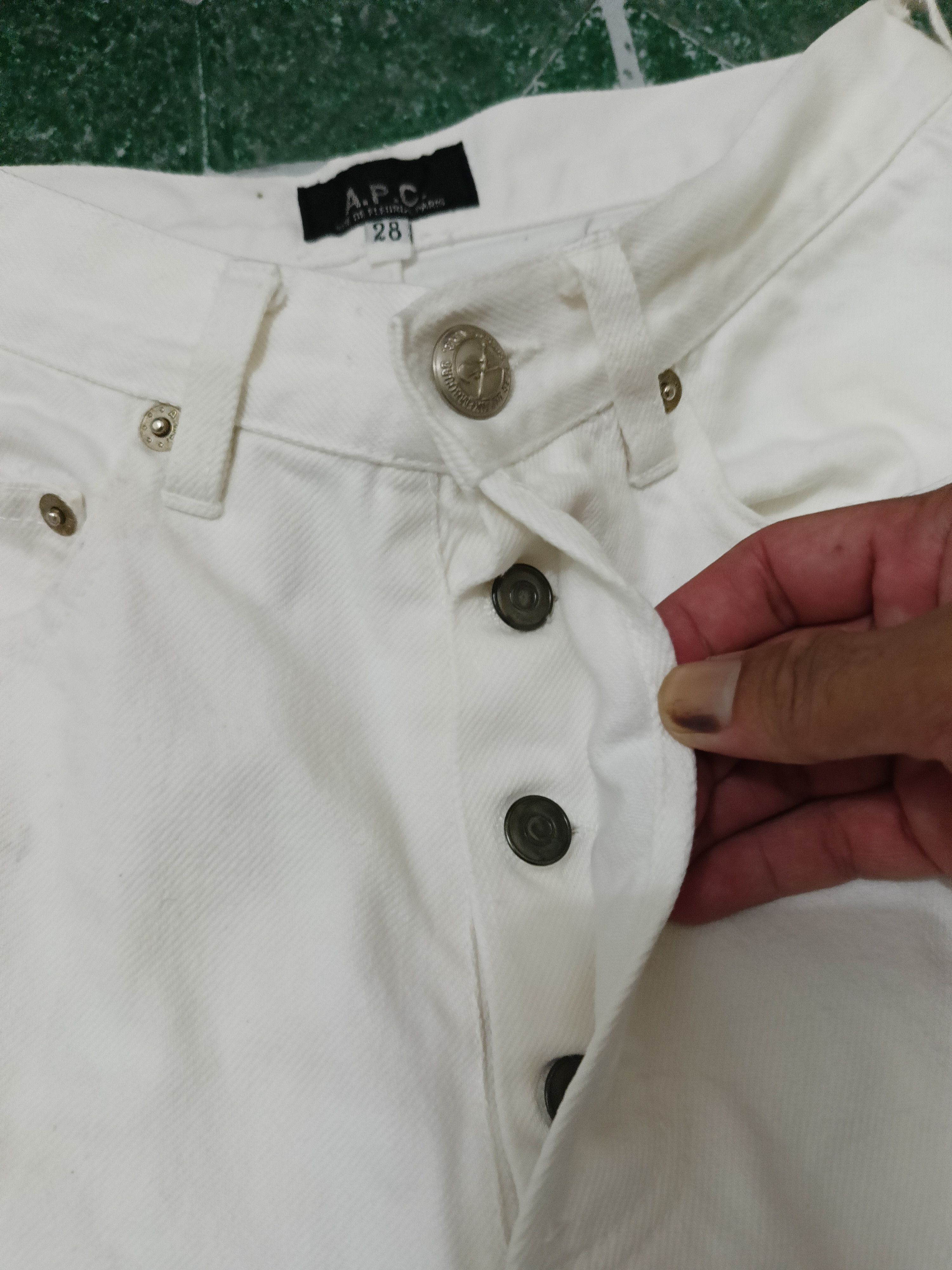 A.P.C. × Japanese Brand Vtg A.P.C. Selvedge Denim Size US 26 / EU 42 - 5 Thumbnail