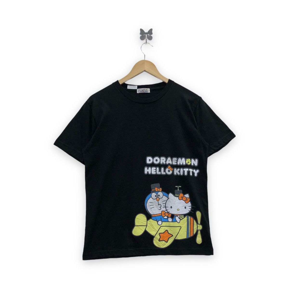 ‘Rare!! Doreamon X Hello Kitty Cartoon Tee