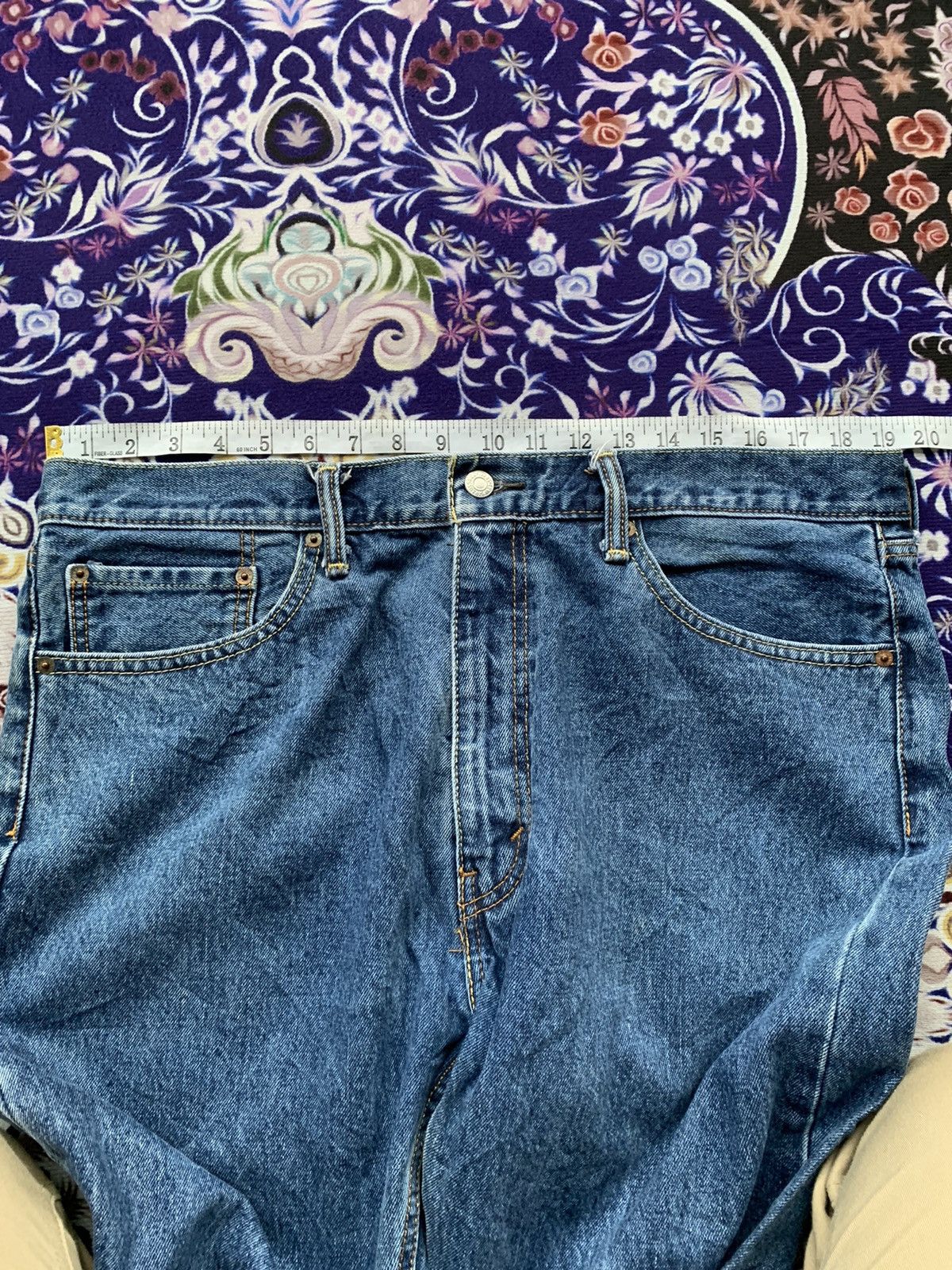 Levi's Crazy Stone Wash Levis 505 Denim Size US 40 / EU 56 - 2 Thumbnail