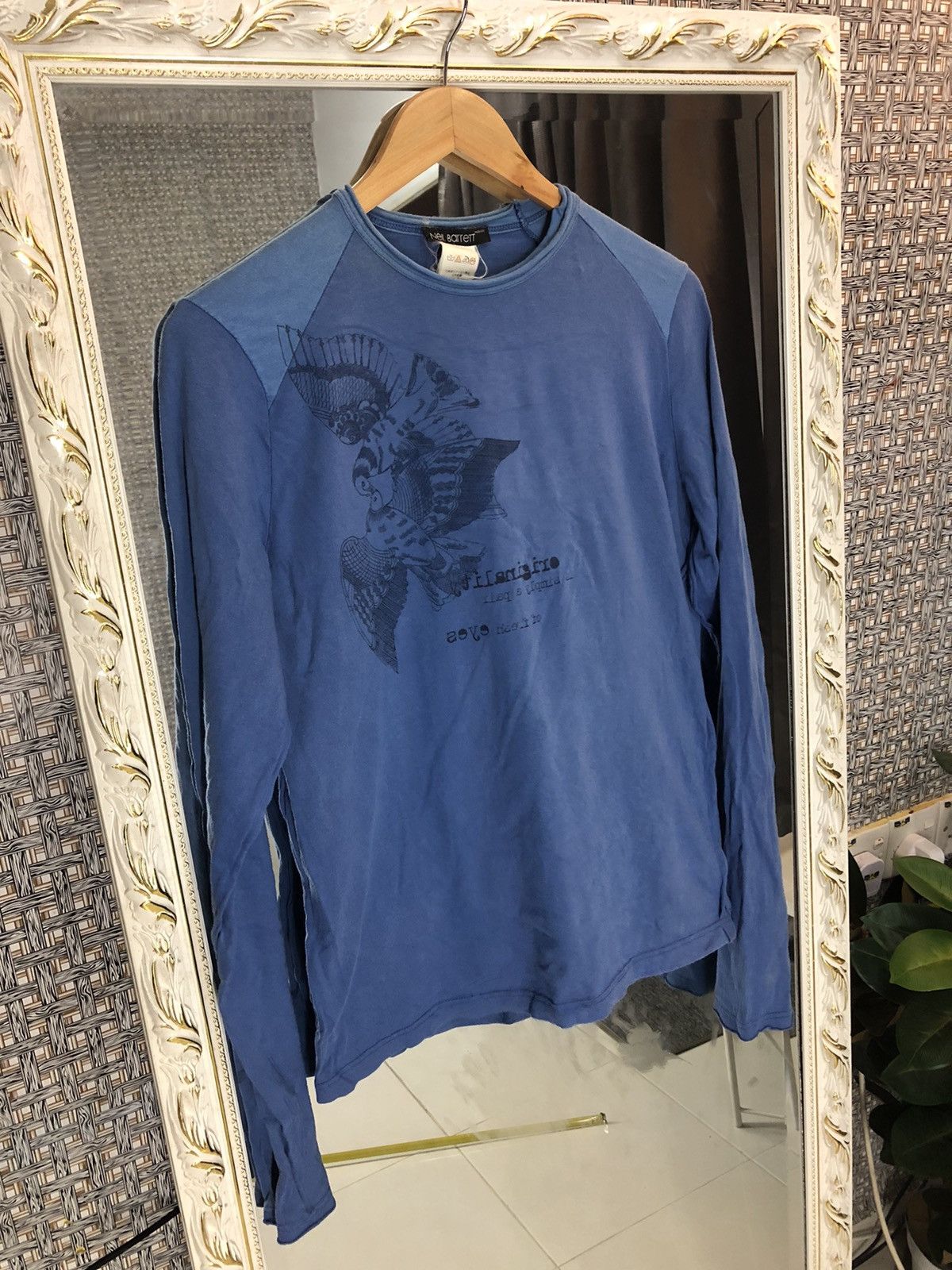 Neil Barrett Neil Barret Made In Italy Bird Couple T-Shirt Size US M / EU 48-50 / 2 - 2 Thumbnail