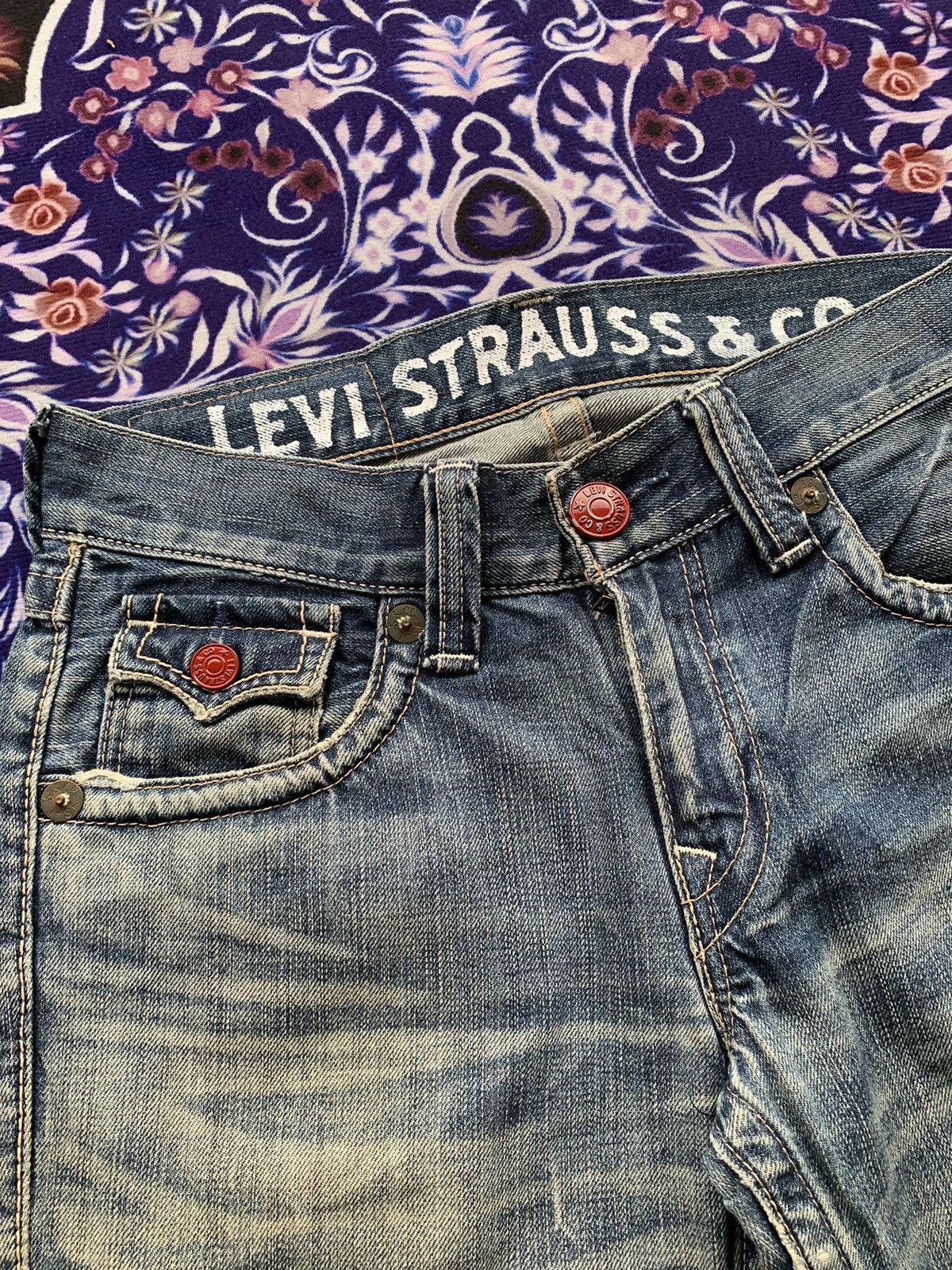Levi's Levis 502 Faded Wash Denim Size US 33 - 4 Thumbnail