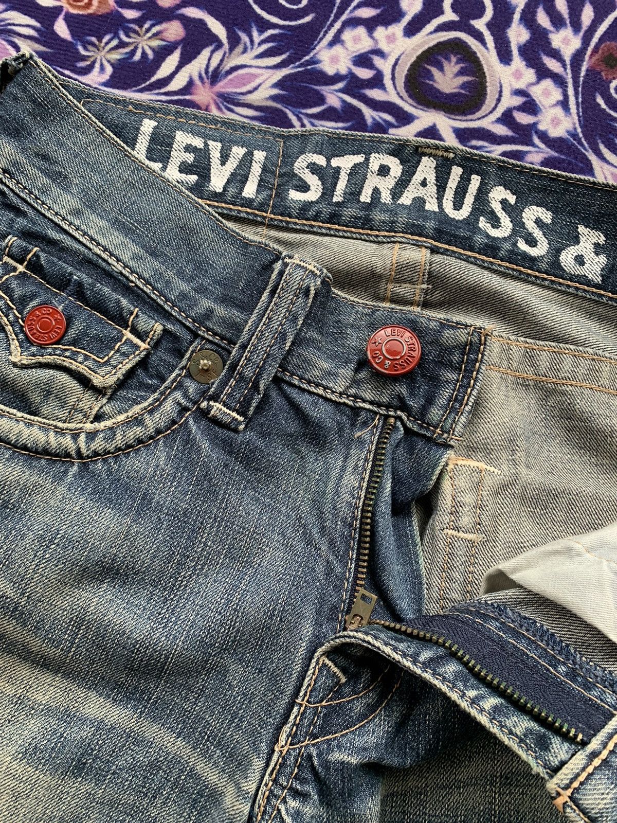 Levi's Levis 502 Faded Wash Denim Size US 33 - 5 Thumbnail