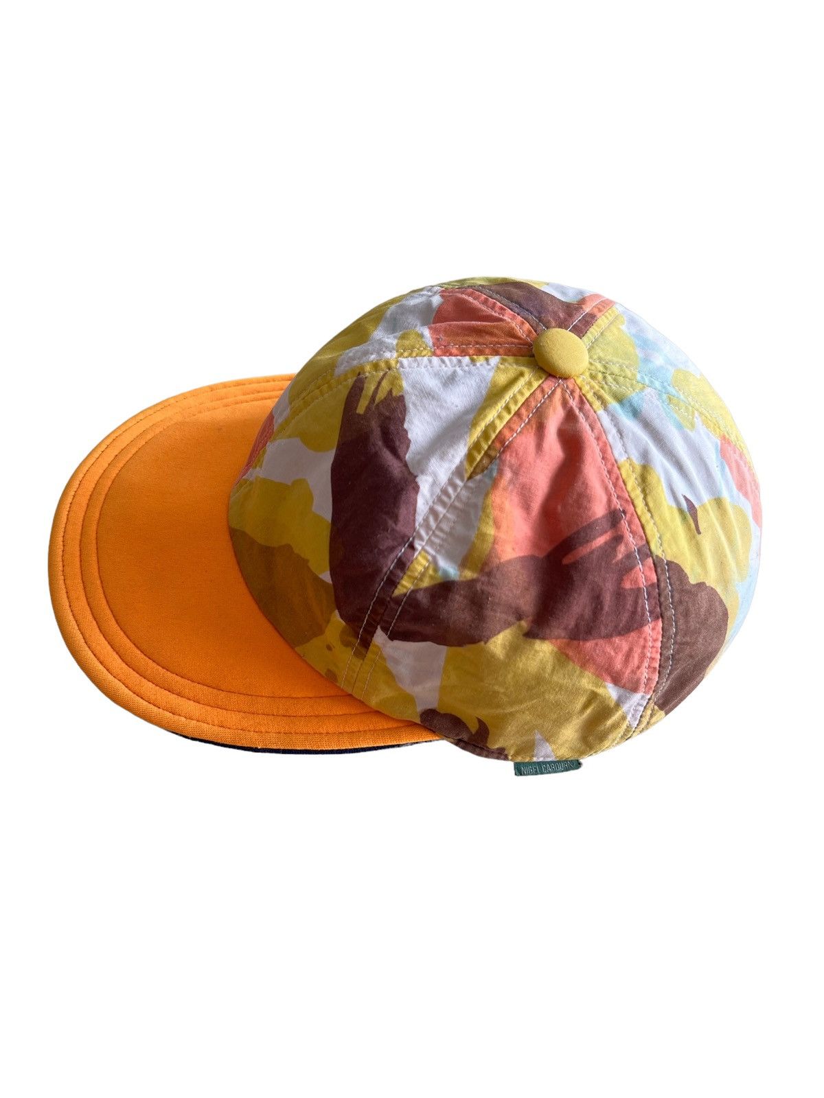 Garment Reproduction of Workers Nigel Cabourn 🏴󠁧󠁢󠁥󠁮󠁧󠁿 Colorway 6 Panel Adjustable Cap Size ONE SIZE - 3 Thumbnail