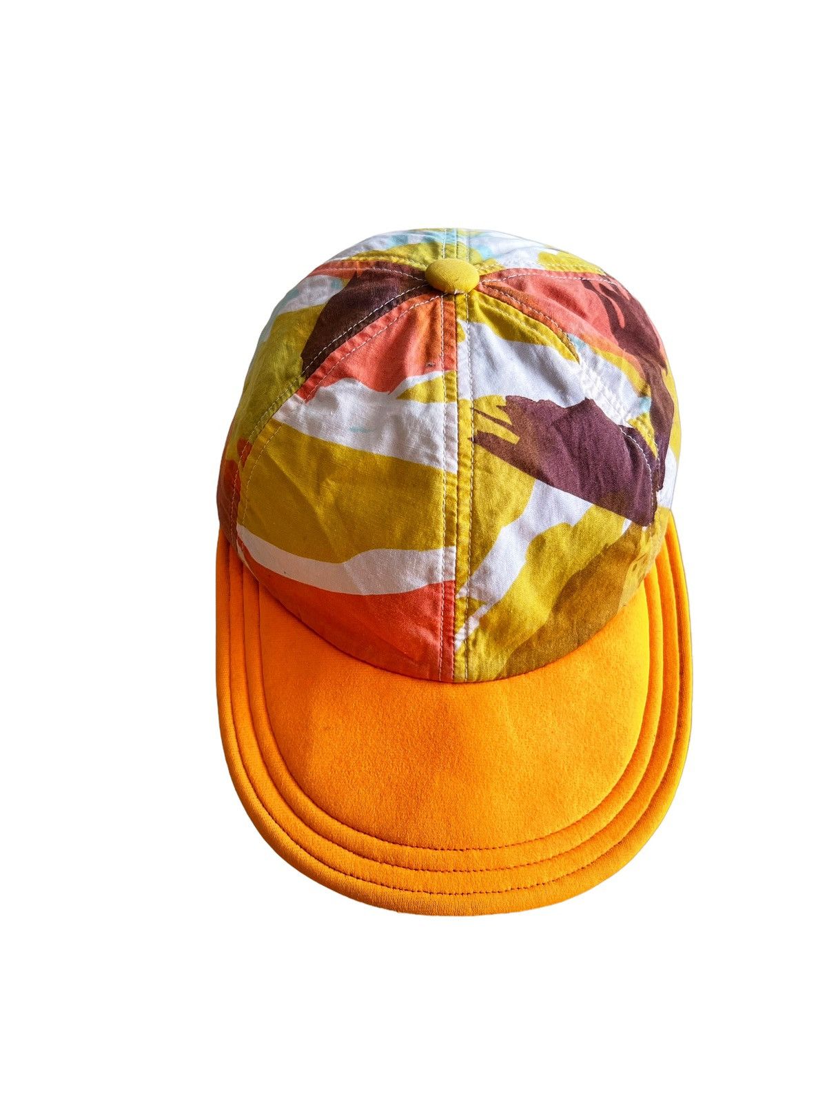 Garment Reproduction of Workers Nigel Cabourn 🏴󠁧󠁢󠁥󠁮󠁧󠁿 Colorway 6 Panel Adjustable Cap Size ONE SIZE - 2 Thumbnail