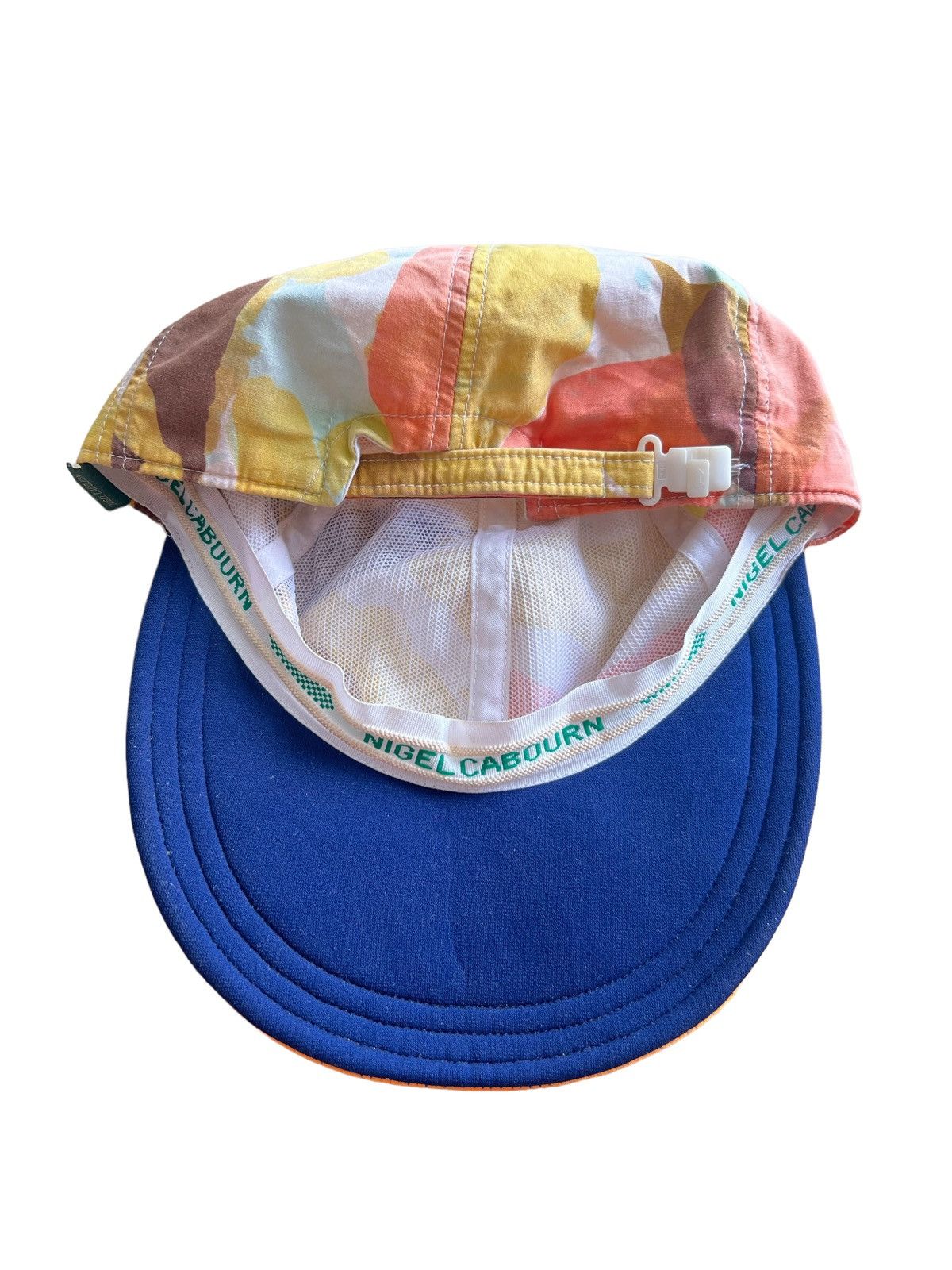 Garment Reproduction of Workers Nigel Cabourn 🏴󠁧󠁢󠁥󠁮󠁧󠁿 Colorway 6 Panel Adjustable Cap Size ONE SIZE - 4 Thumbnail