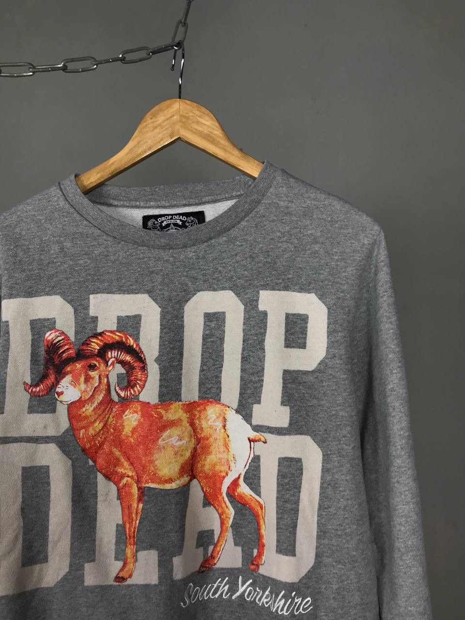Drop Dead Clothing Drop dead streetwear goat sweatshirt Size US M / EU 48-50 / 2 - 2 Thumbnail