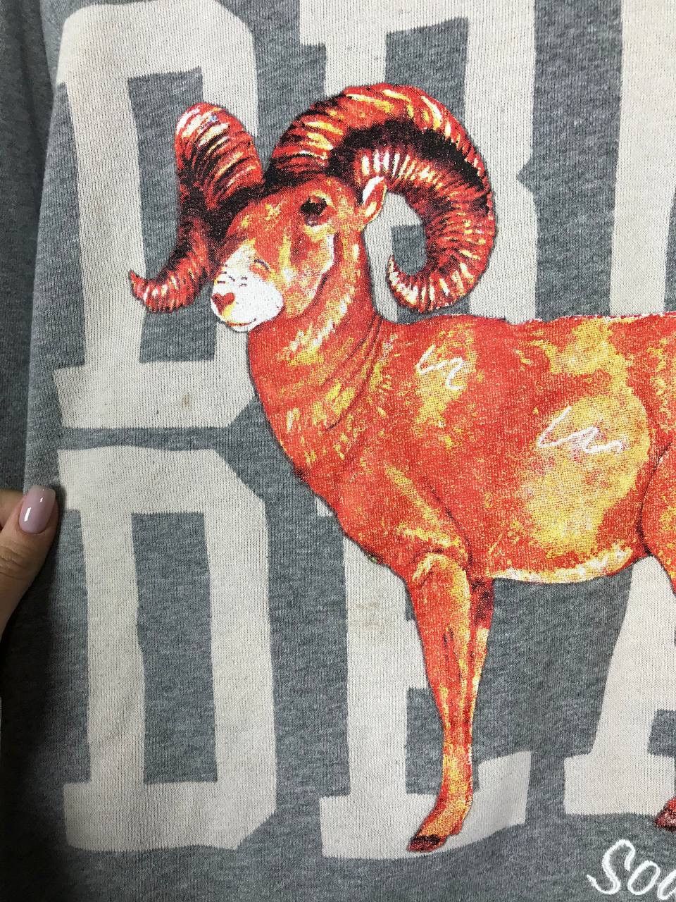 Drop Dead Clothing Drop dead streetwear goat sweatshirt Size US M / EU 48-50 / 2 - 6 Thumbnail