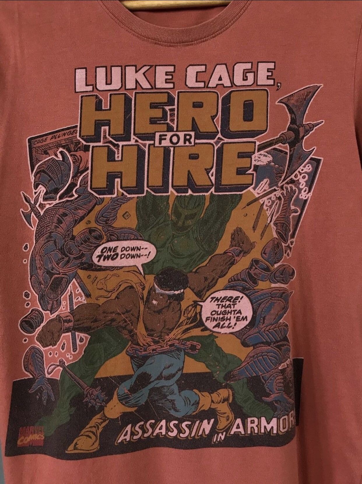 Marvel Comics × Vintage Luke Cage vintage marvel comics movie tee Size US L / EU 52-54 / 3 - 3 Thumbnail