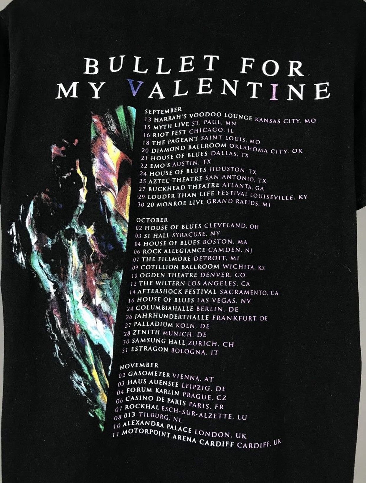 Band Tees Bullet for my valentine vintage rock band tour tee Size US M / EU 48-50 / 2 - 7 Thumbnail