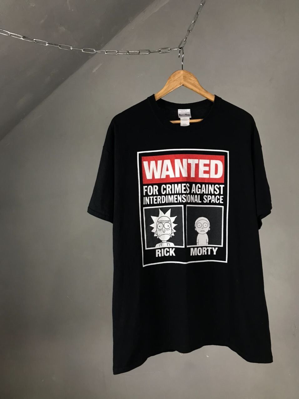 Rick and Morty vintage movie tee