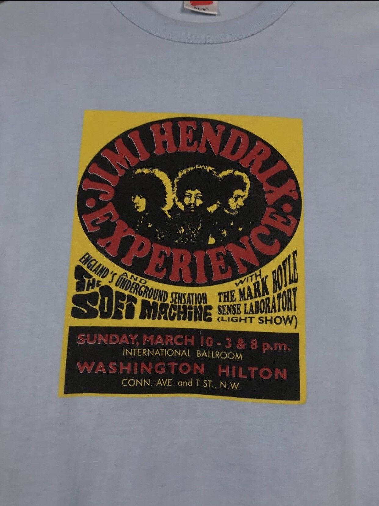 Band Tees × Jimi Hendrix × Vintage Jimi Hendrix Experience vintage rock band tee Size US M / EU 48-50 / 2 - 3 Thumbnail