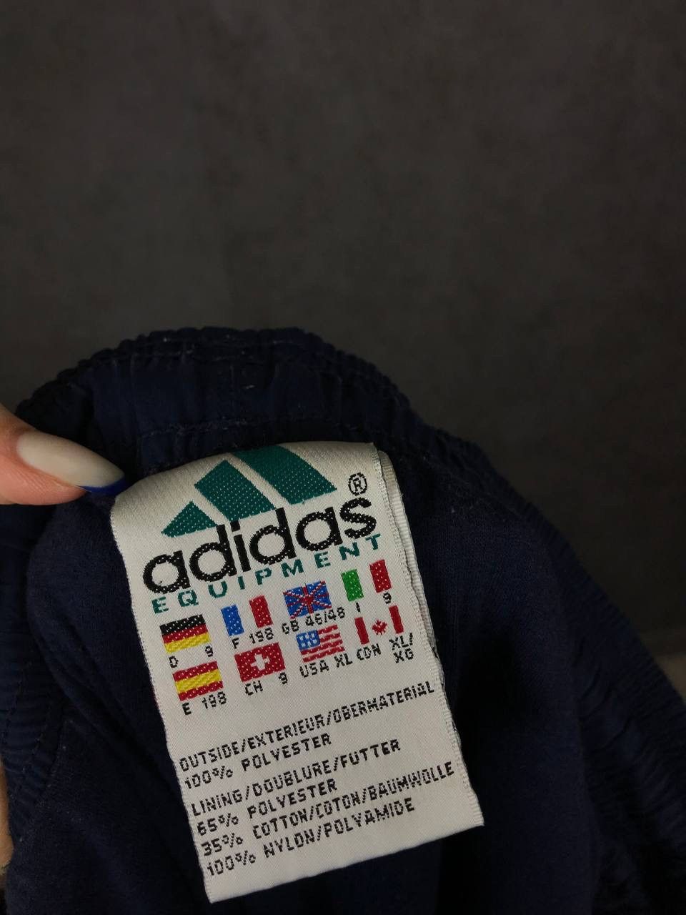 Adidas × Vintage Adidas Equipment vintage streetwear sweatpants Size US 36 / EU 52 - 3 Thumbnail