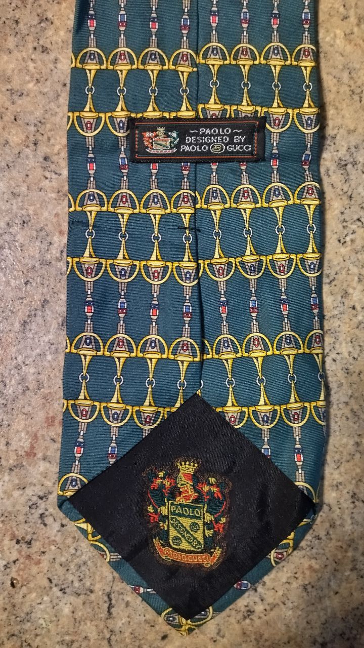 Gucci Paolo Gucci silk tie Size ONE SIZE - 1 Thumbnail