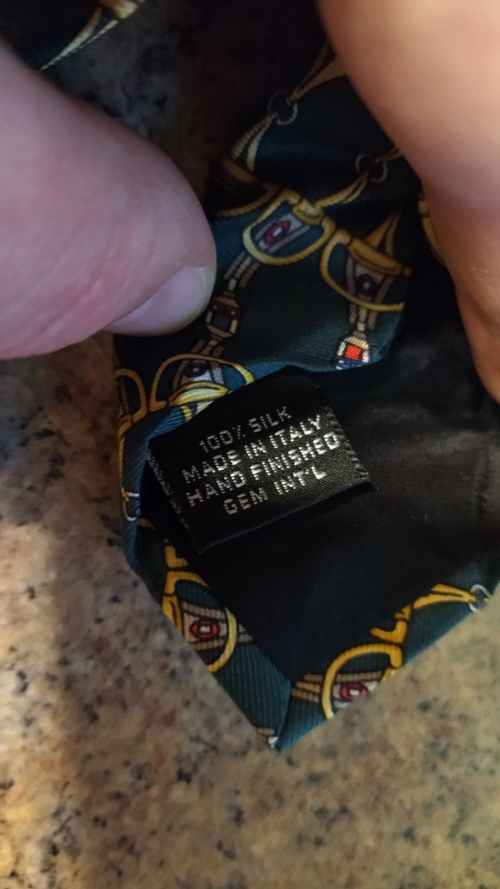 Gucci Paolo Gucci silk tie Size ONE SIZE - 4 Thumbnail