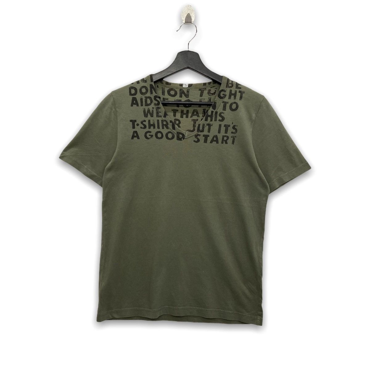 Maison Margiela Rare!! MAISON MARTIN MARGEILA Aids tee 2014 | Grailed