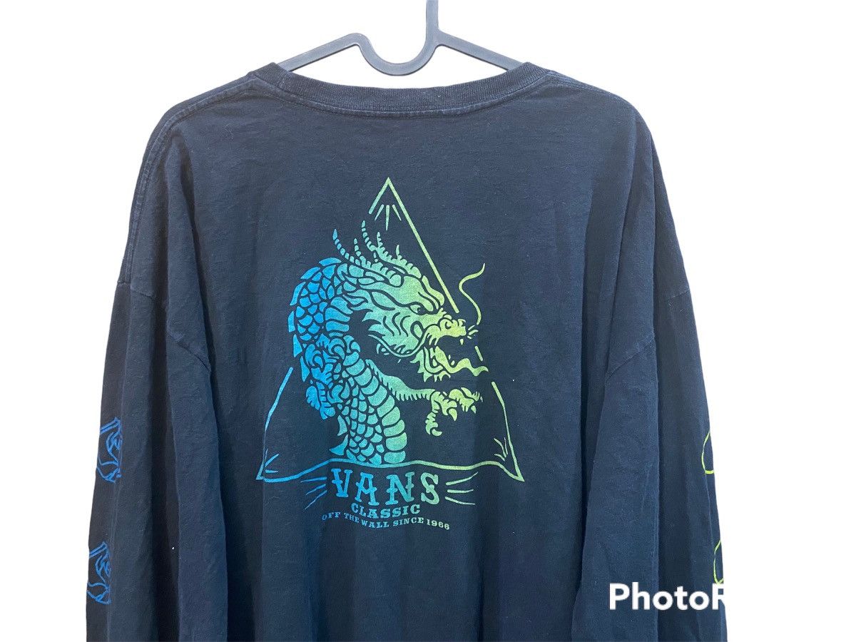 Vans Vans Classic Off The Walls Dragon Graphic Long Sleeve Tee Size US XL / EU 56 / 4 - 2 Thumbnail