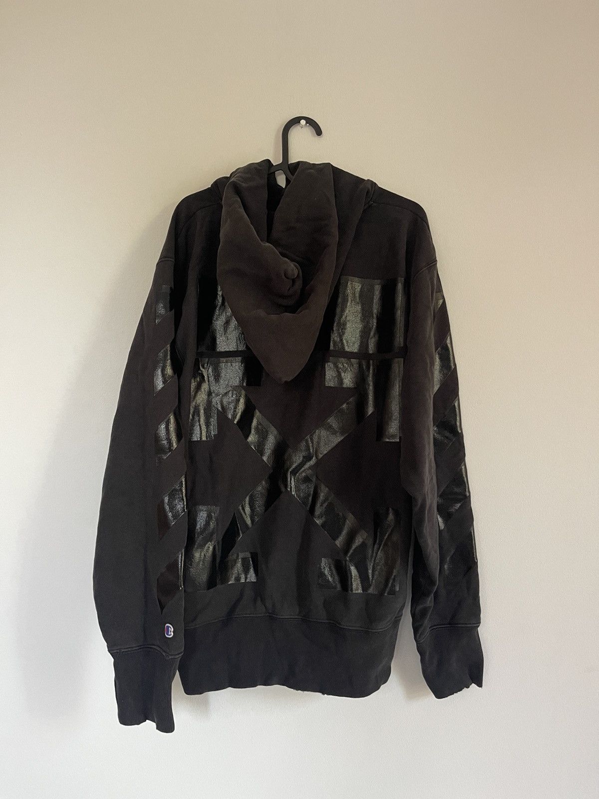 Champion × Off-White Off white champion hoodie Size US L / EU 52-54 / 3 - 2 Thumbnail
