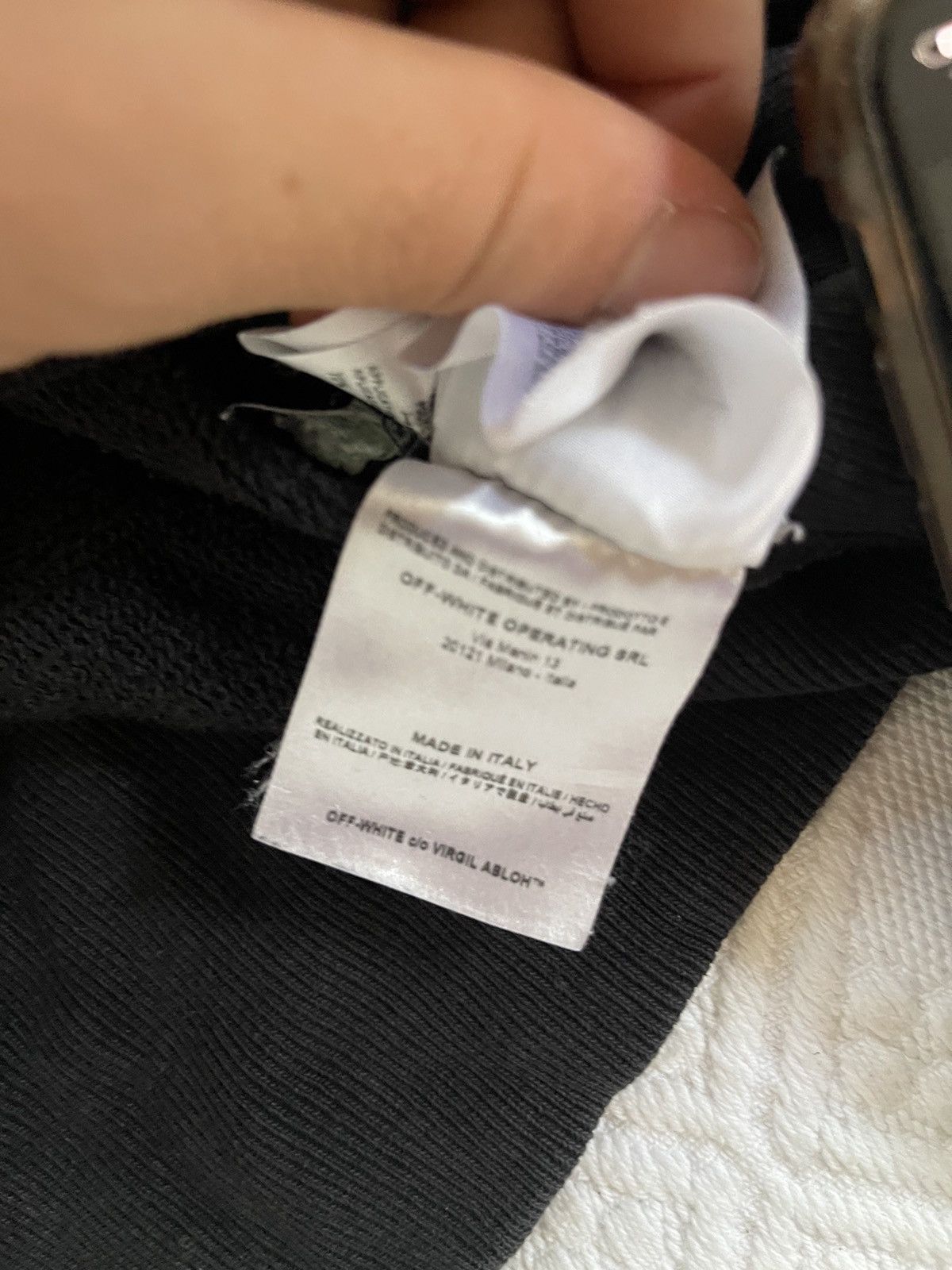 Champion × Off-White Off white champion hoodie Size US L / EU 52-54 / 3 - 13 Thumbnail