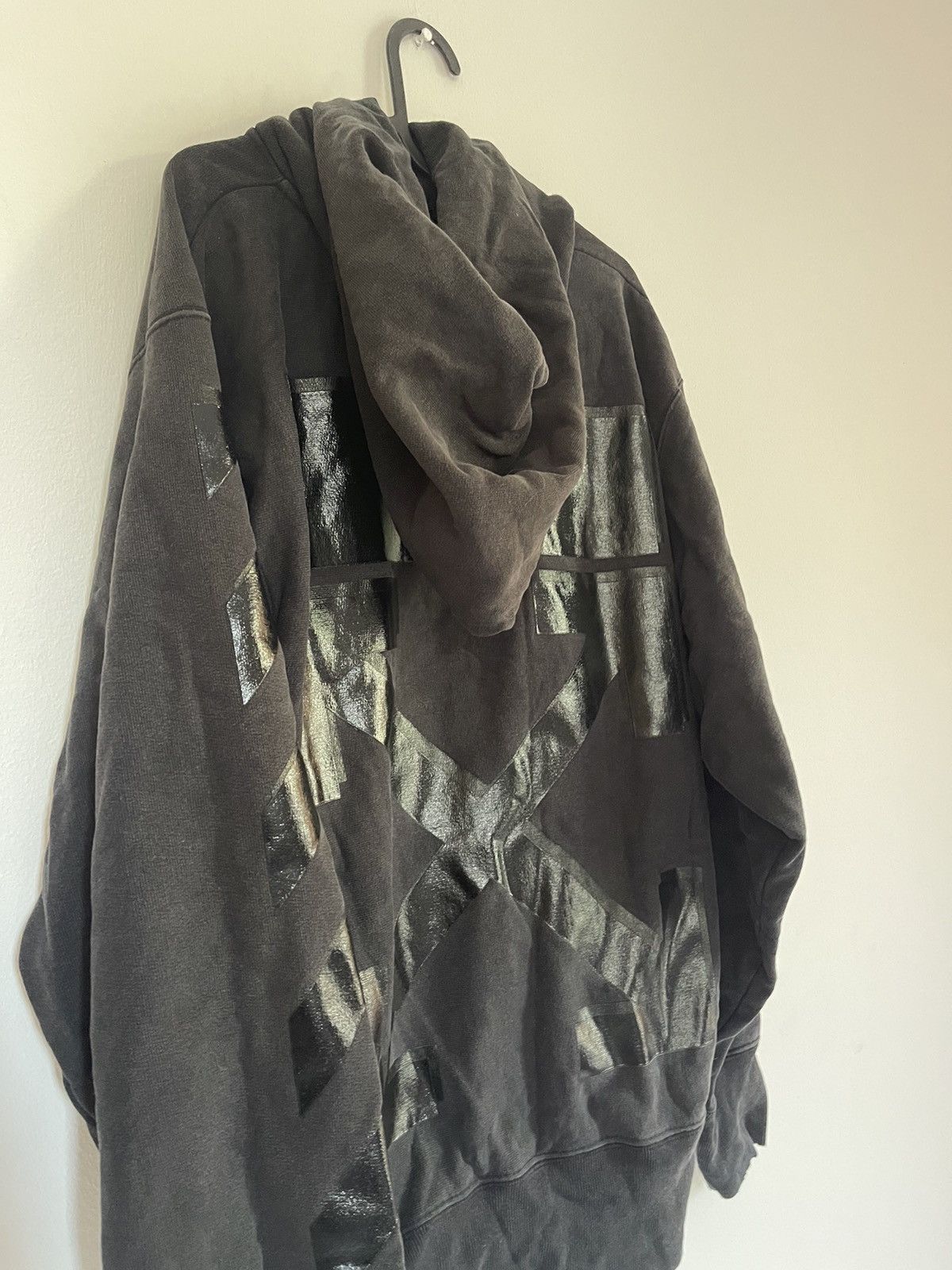 Champion × Off-White Off white champion hoodie Size US L / EU 52-54 / 3 - 7 Thumbnail