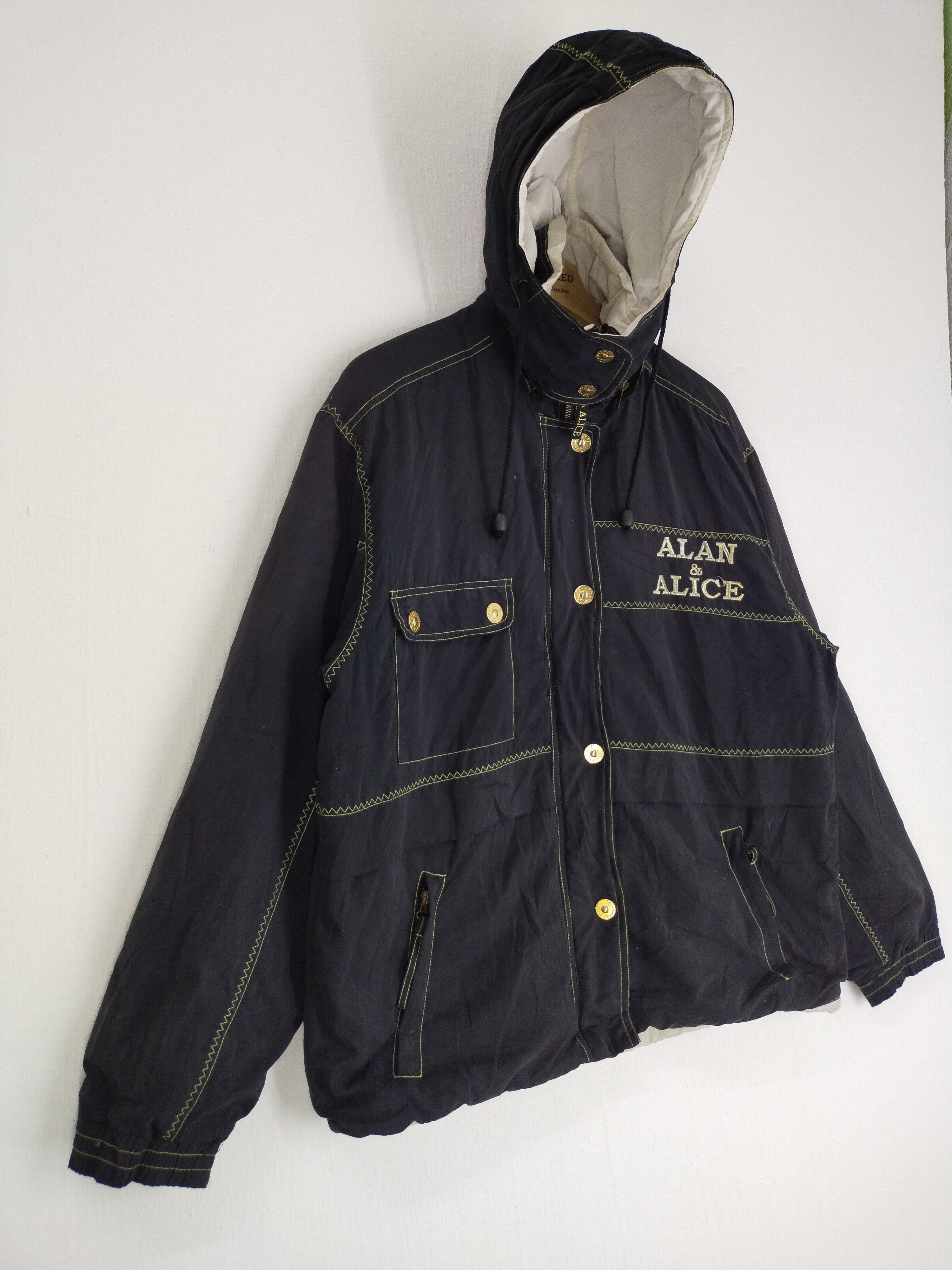 14th Addiction × Japanese Brand VINTAGE ALAN&ALICE ANORAK HOODIE JACKET Size US M / EU 48-50 / 2 - 3 Thumbnail