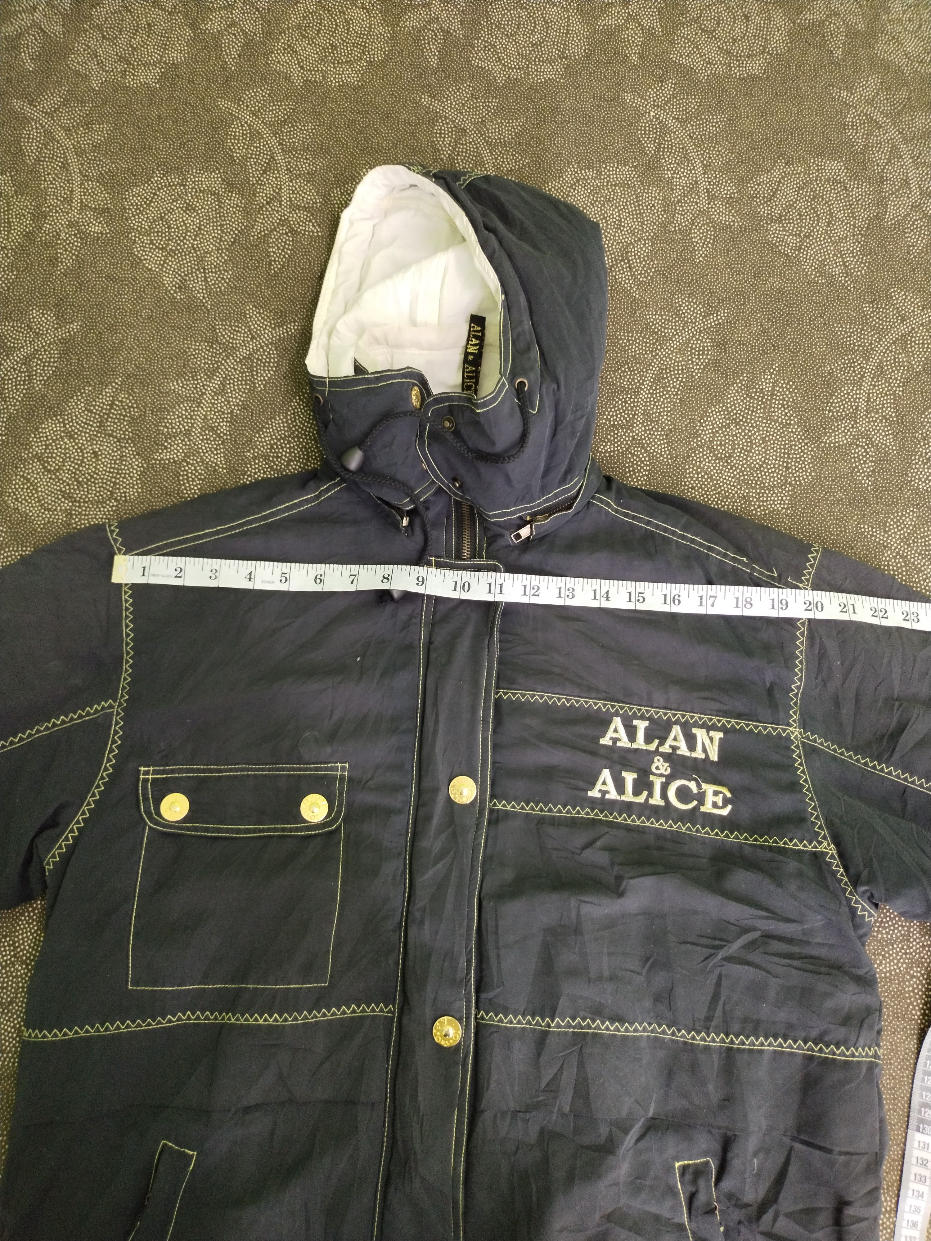 14th Addiction × Japanese Brand VINTAGE ALAN&ALICE ANORAK HOODIE JACKET Size US M / EU 48-50 / 2 - 18 Thumbnail