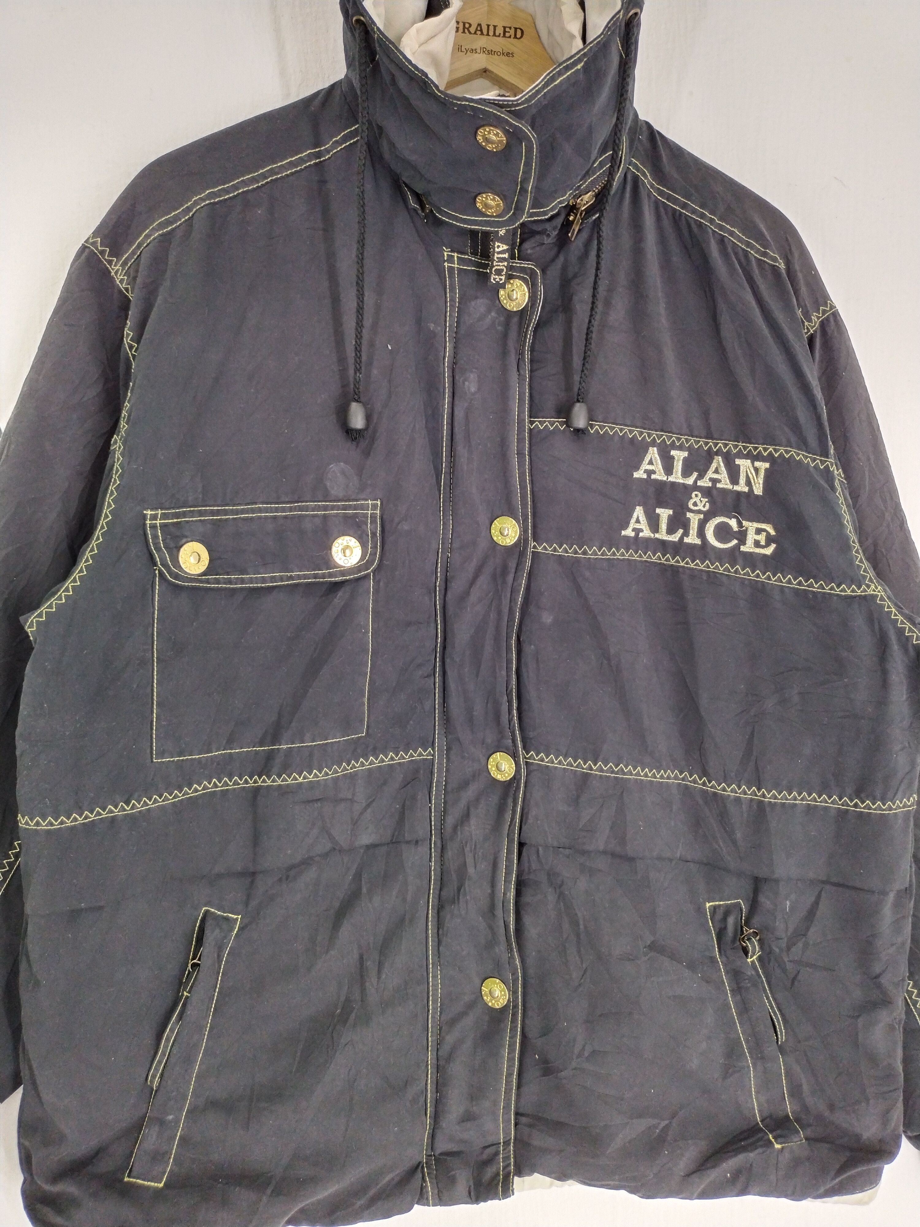 14th Addiction × Japanese Brand VINTAGE ALAN&ALICE ANORAK HOODIE JACKET Size US M / EU 48-50 / 2 - 12 Thumbnail
