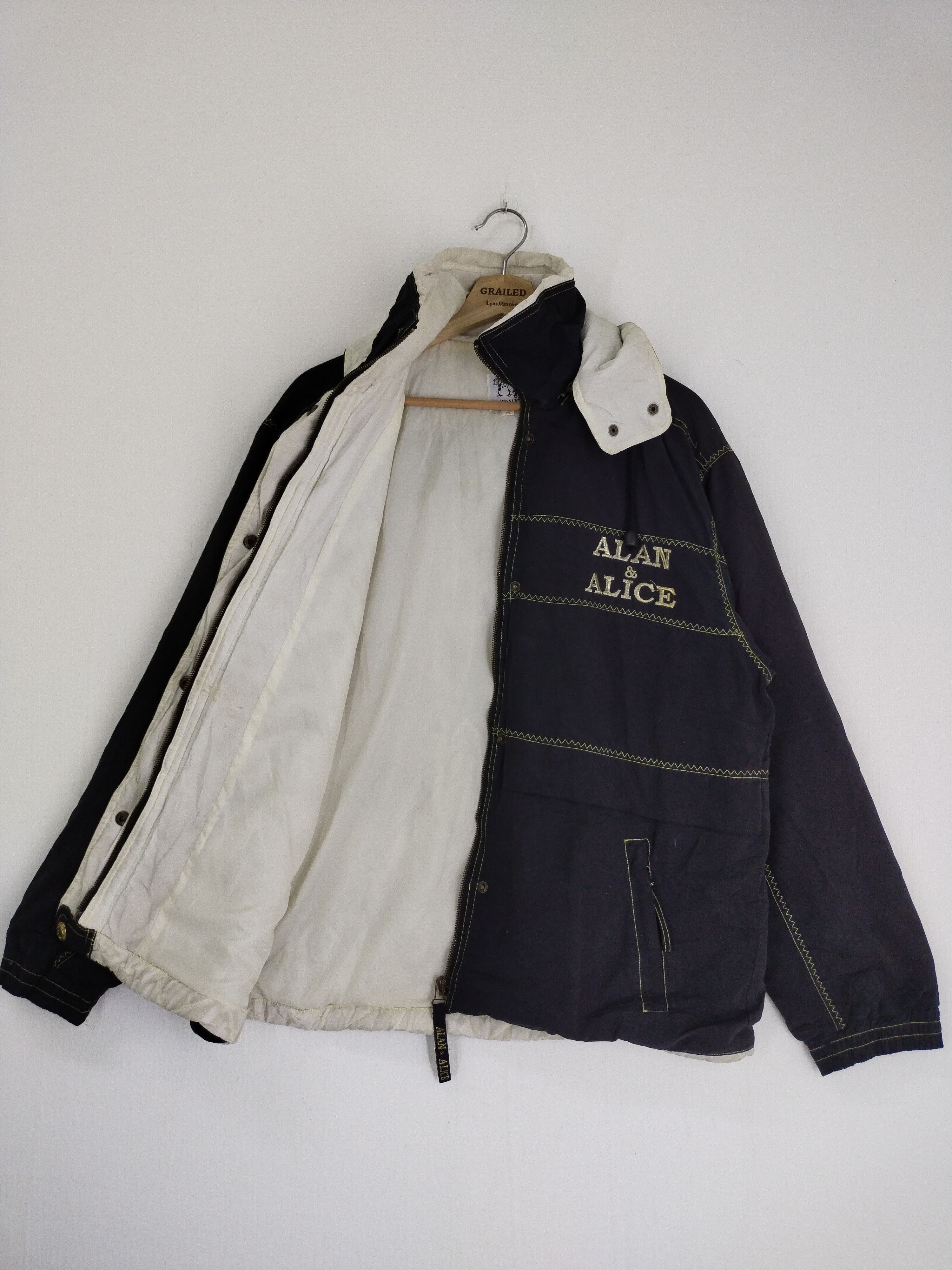 14th Addiction × Japanese Brand VINTAGE ALAN&ALICE ANORAK HOODIE JACKET Size US M / EU 48-50 / 2 - 5 Thumbnail