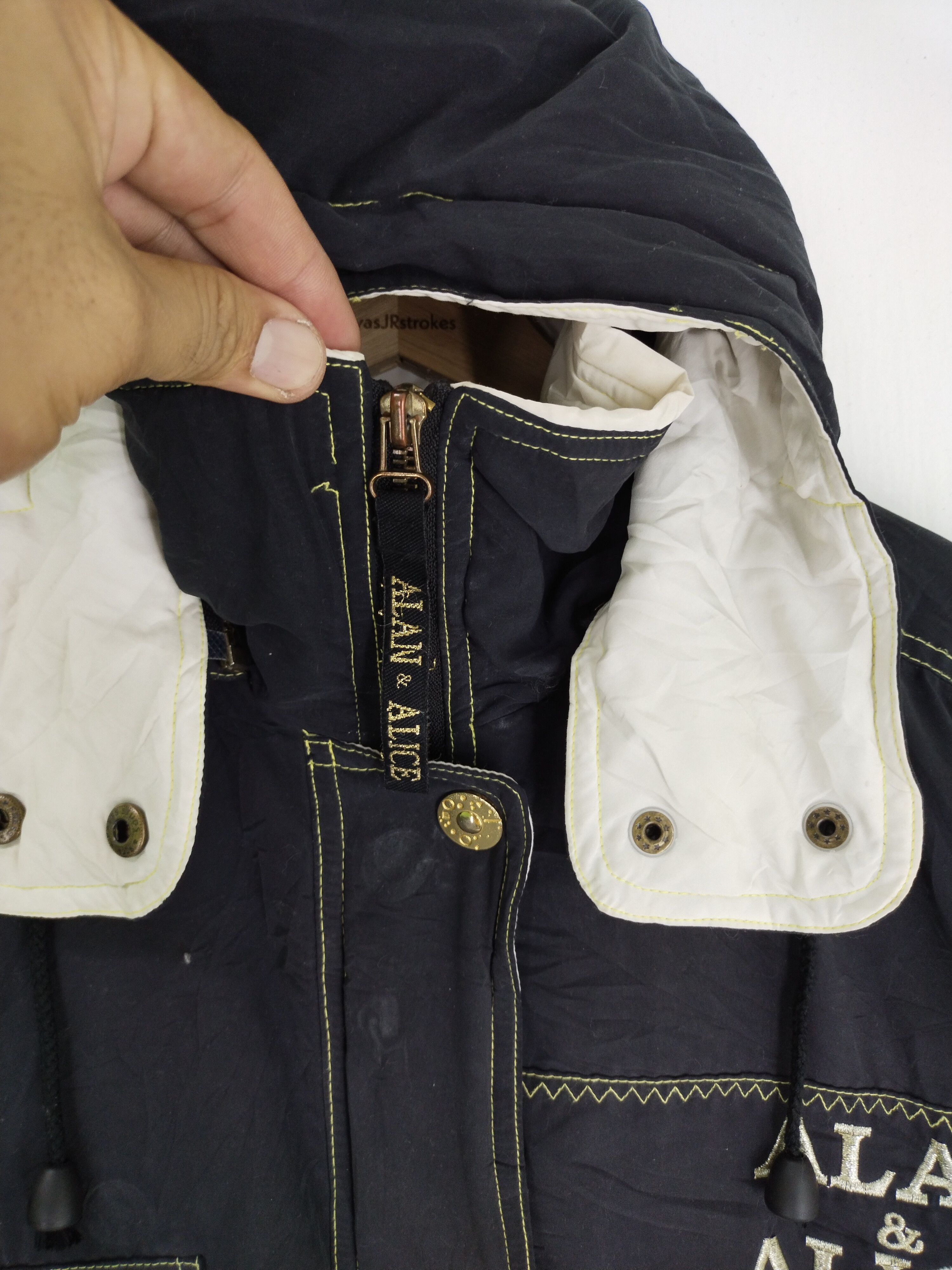 14th Addiction × Japanese Brand VINTAGE ALAN&ALICE ANORAK HOODIE JACKET Size US M / EU 48-50 / 2 - 9 Thumbnail