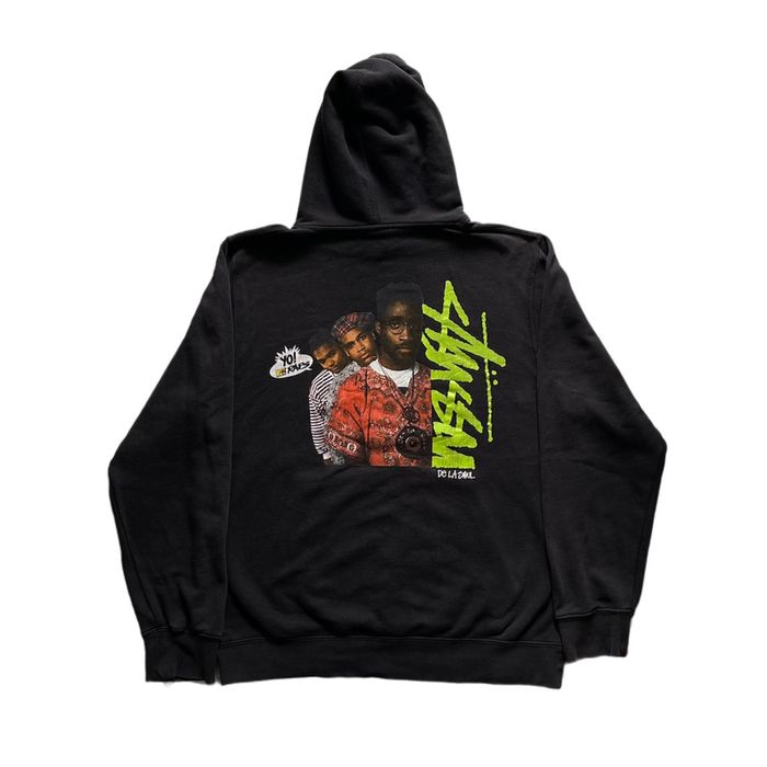 Vintage Vintage Stussy x De La Soul YO! MTV Raps Hoodie | Grailed