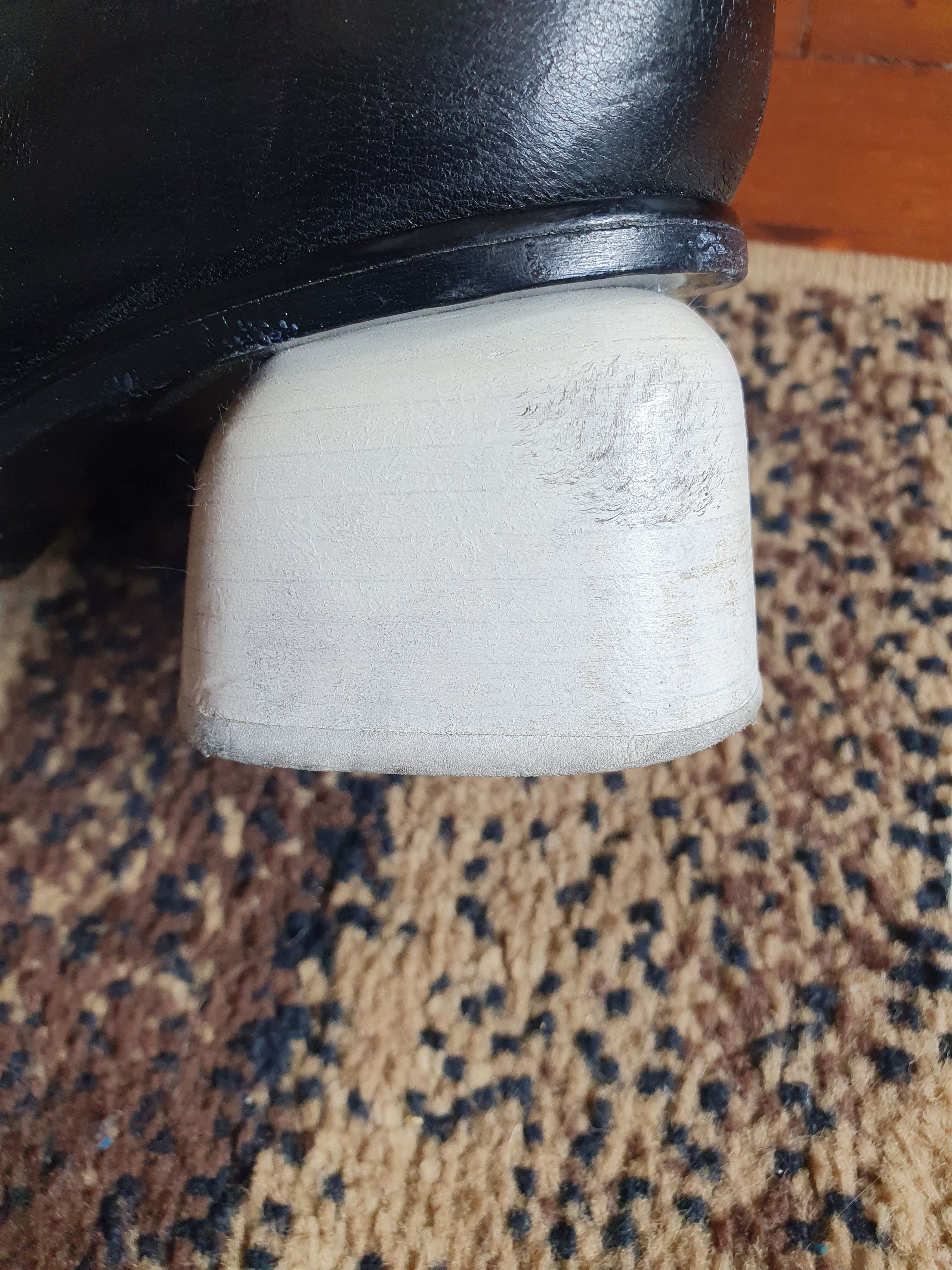 Halmanera HALMANERA BLACK ANKLE BOOTS White Heel sz 36 Size US 6 / IT 36 - 10 Thumbnail