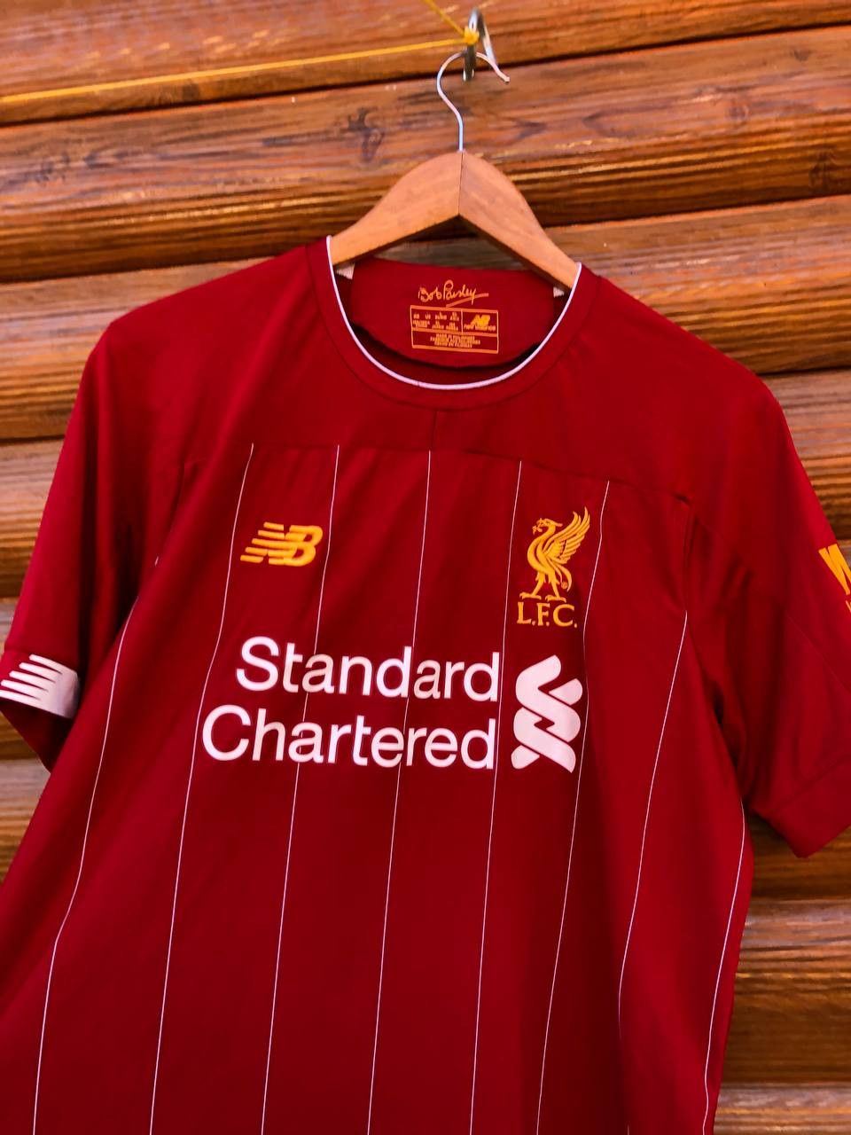 New Balance LIVERPOOL HOME FOOTBALL SHIRT SOCCER JERSEY NEW BALANCE Size US L / EU 52-54 / 3 - 2 Thumbnail
