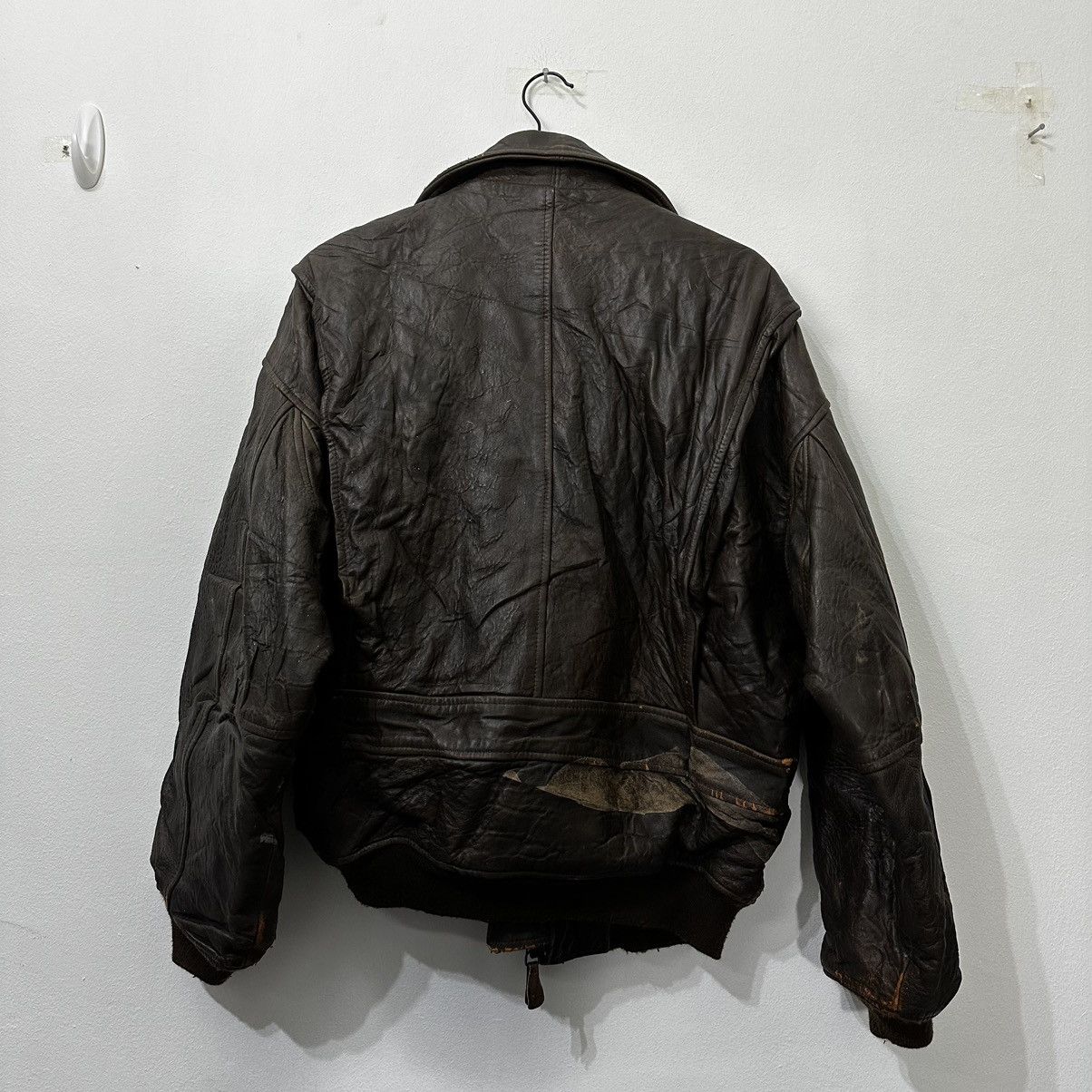 Avirex × Leather Jacket × Vintage Vintage Avirex Leather Avirex × Leather Jacket × Vintage Vintage Avirex Leather