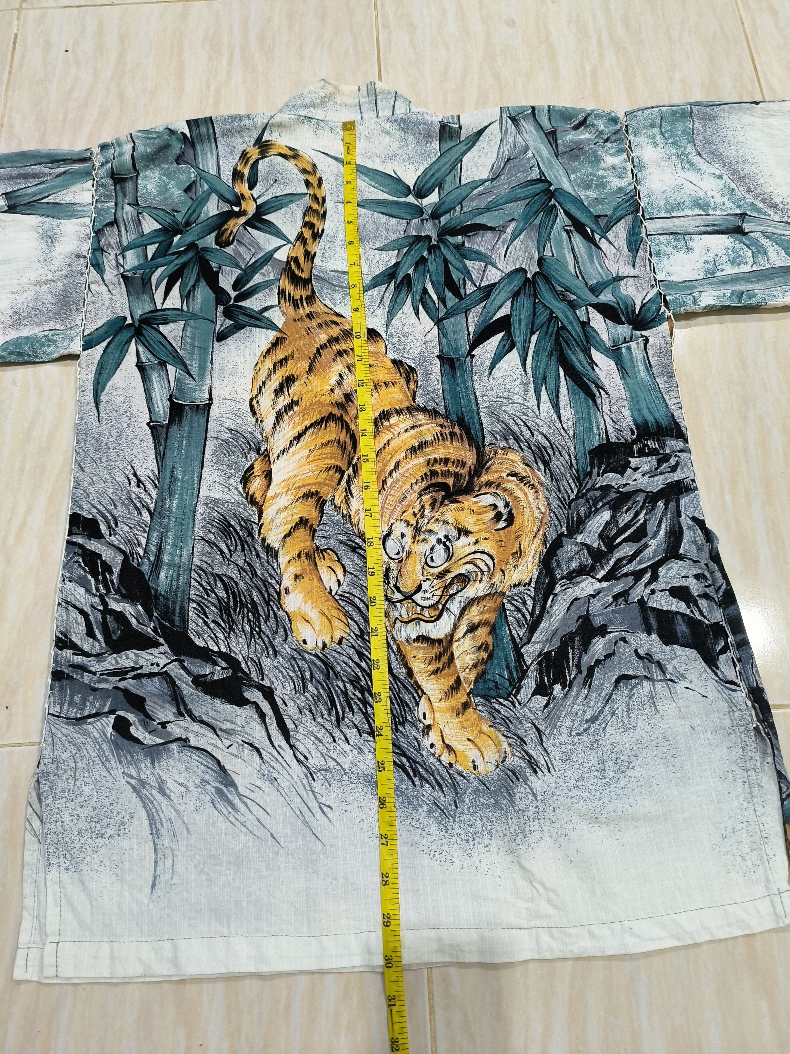 Japanese Brand × Vintage 🔥Rare🔥 Tiger Kimono Size US L / EU 52-54 / 3 - 9 Thumbnail