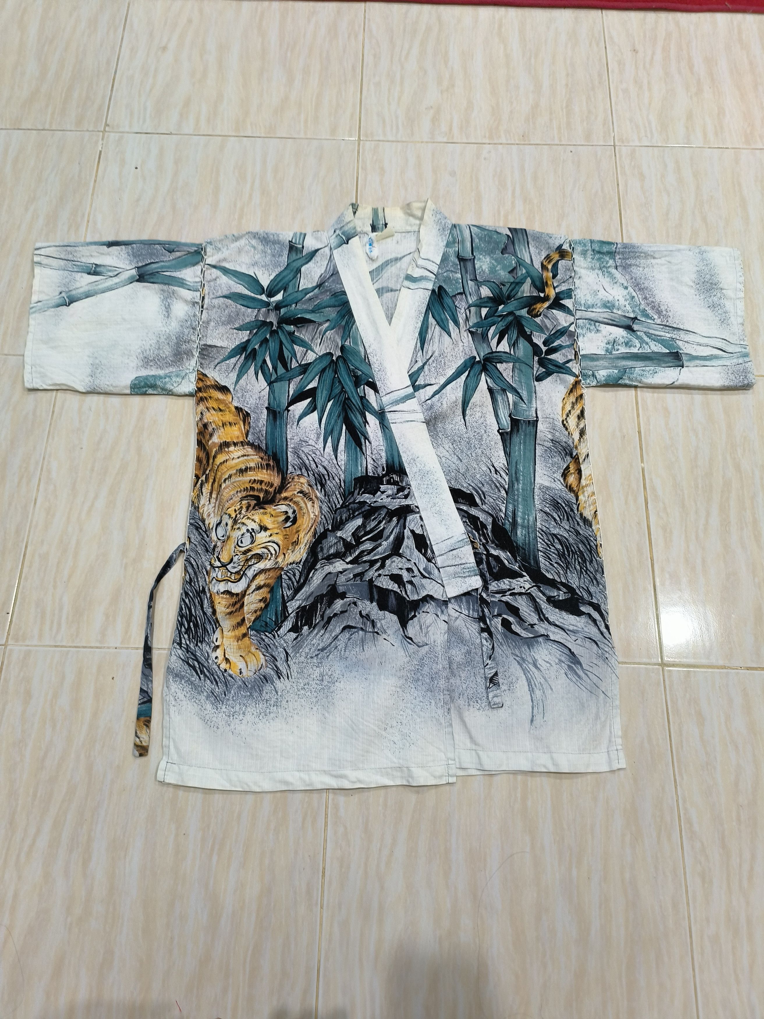 Japanese Brand × Vintage 🔥Rare🔥 Tiger Kimono Size US L / EU 52-54 / 3 - 1 Thumbnail