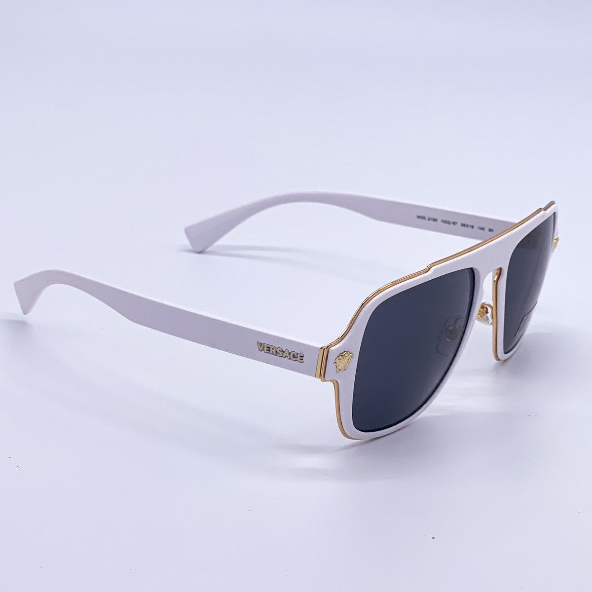Versace NEW VERSACE VE2199 1002/87 SUNGLASSES VERSACE MOD 2199 WHITE Size ONE SIZE - 17 Thumbnail