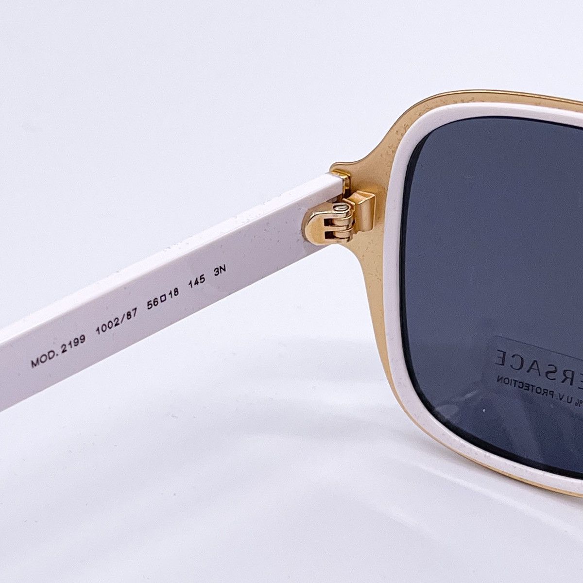 Versace NEW VERSACE VE2199 1002/87 SUNGLASSES VERSACE MOD 2199 WHITE Size ONE SIZE - 19 Thumbnail