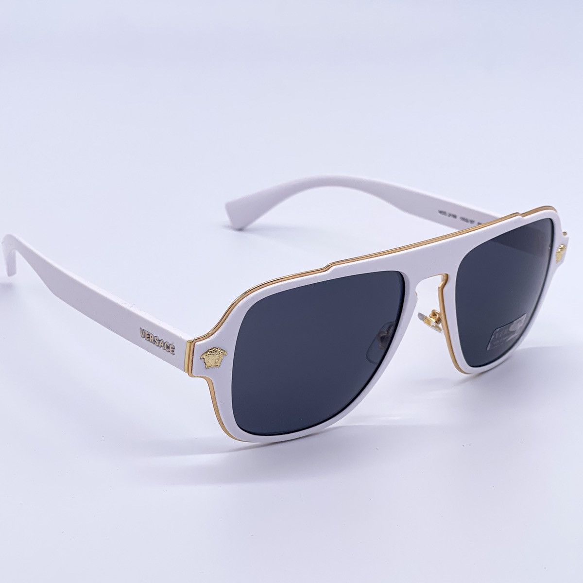 Versace NEW VERSACE VE2199 1002/87 SUNGLASSES VERSACE MOD 2199 WHITE Size ONE SIZE - 15 Thumbnail
