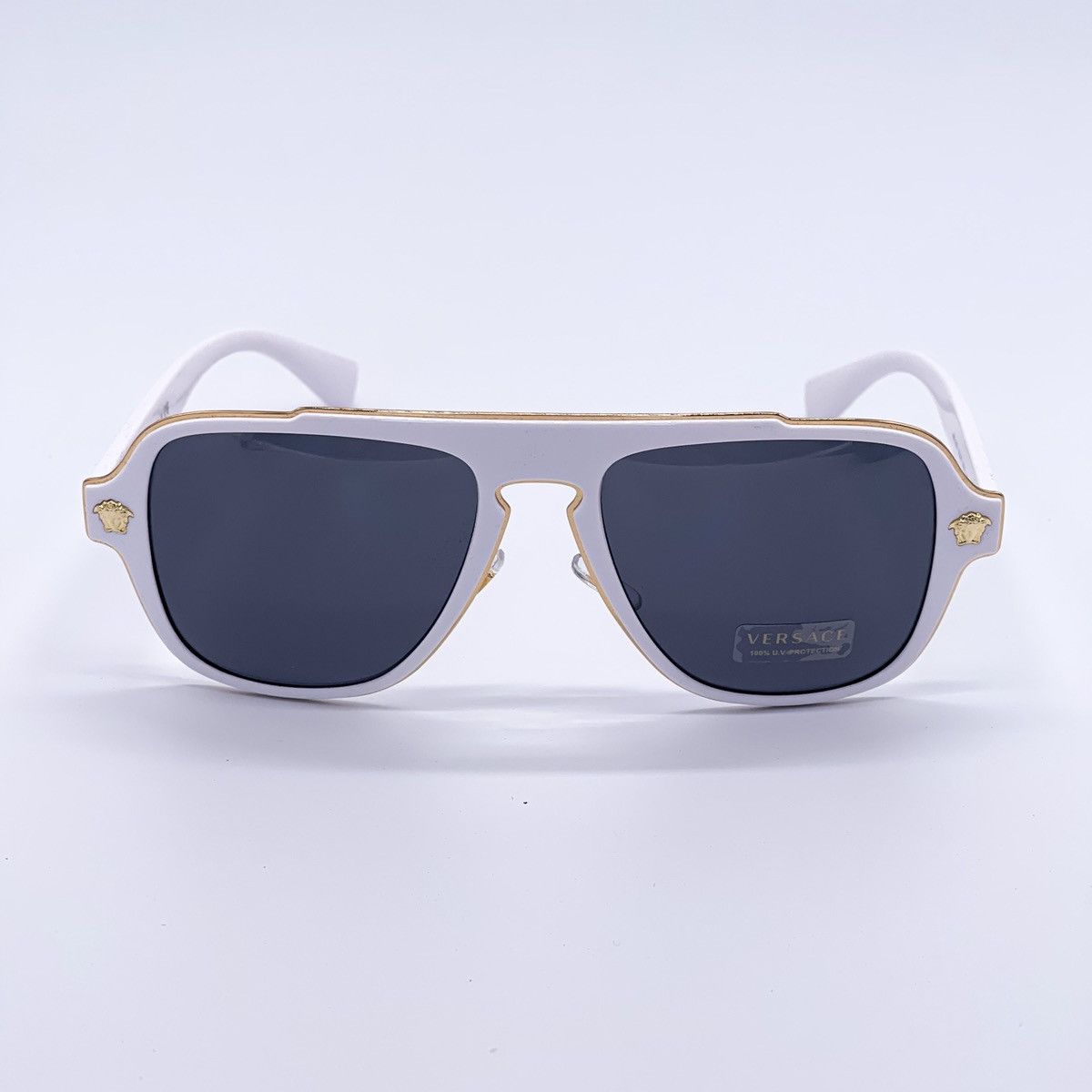 Versace NEW VERSACE VE2199 1002/87 SUNGLASSES VERSACE MOD 2199 WHITE Size ONE SIZE - 14 Thumbnail