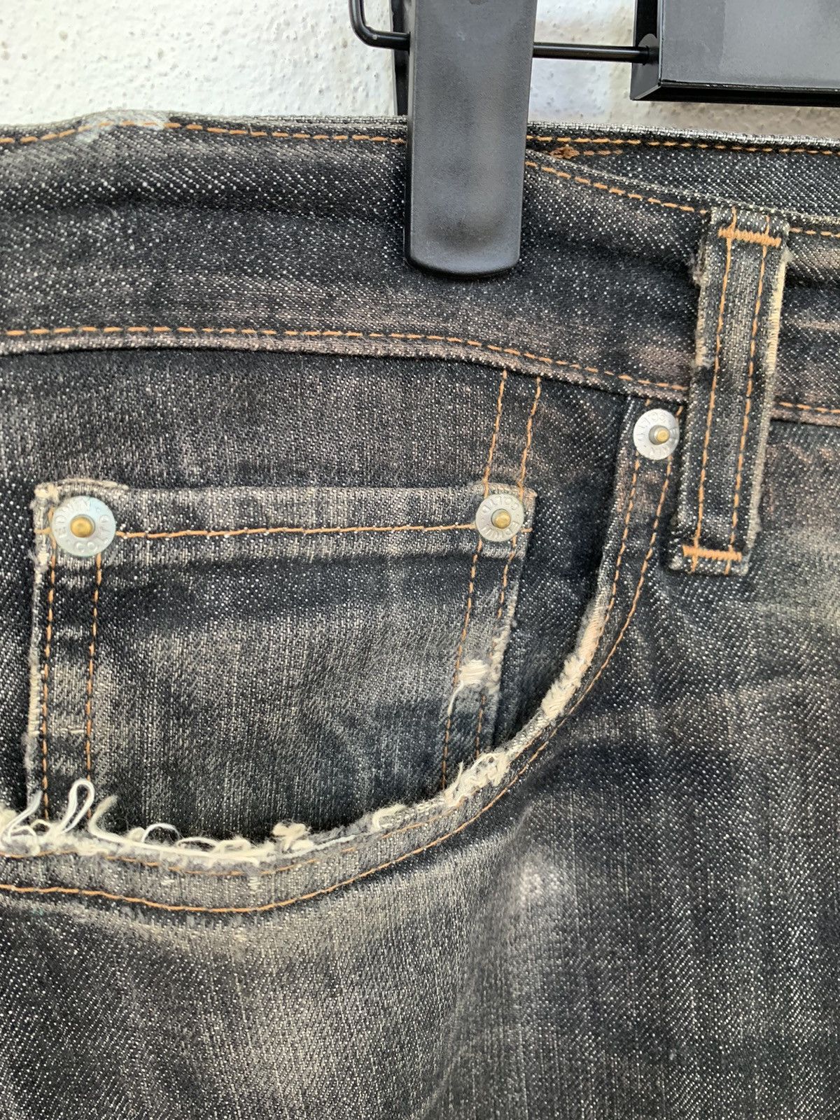 Edwin × Vintage Edwin Super Black Denim Made in Japan Size US 34 / EU 50 - 4 Thumbnail