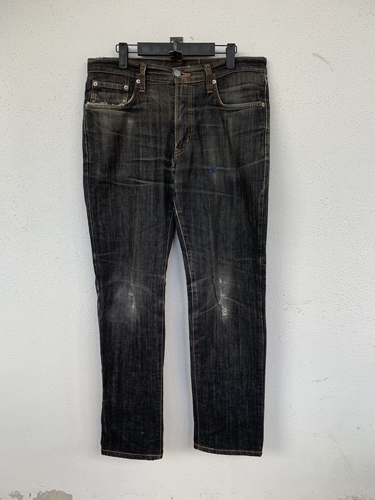 Edwin × Vintage Edwin Super Black Denim Made in Japan Size US 34 / EU 50 - 1 Thumbnail