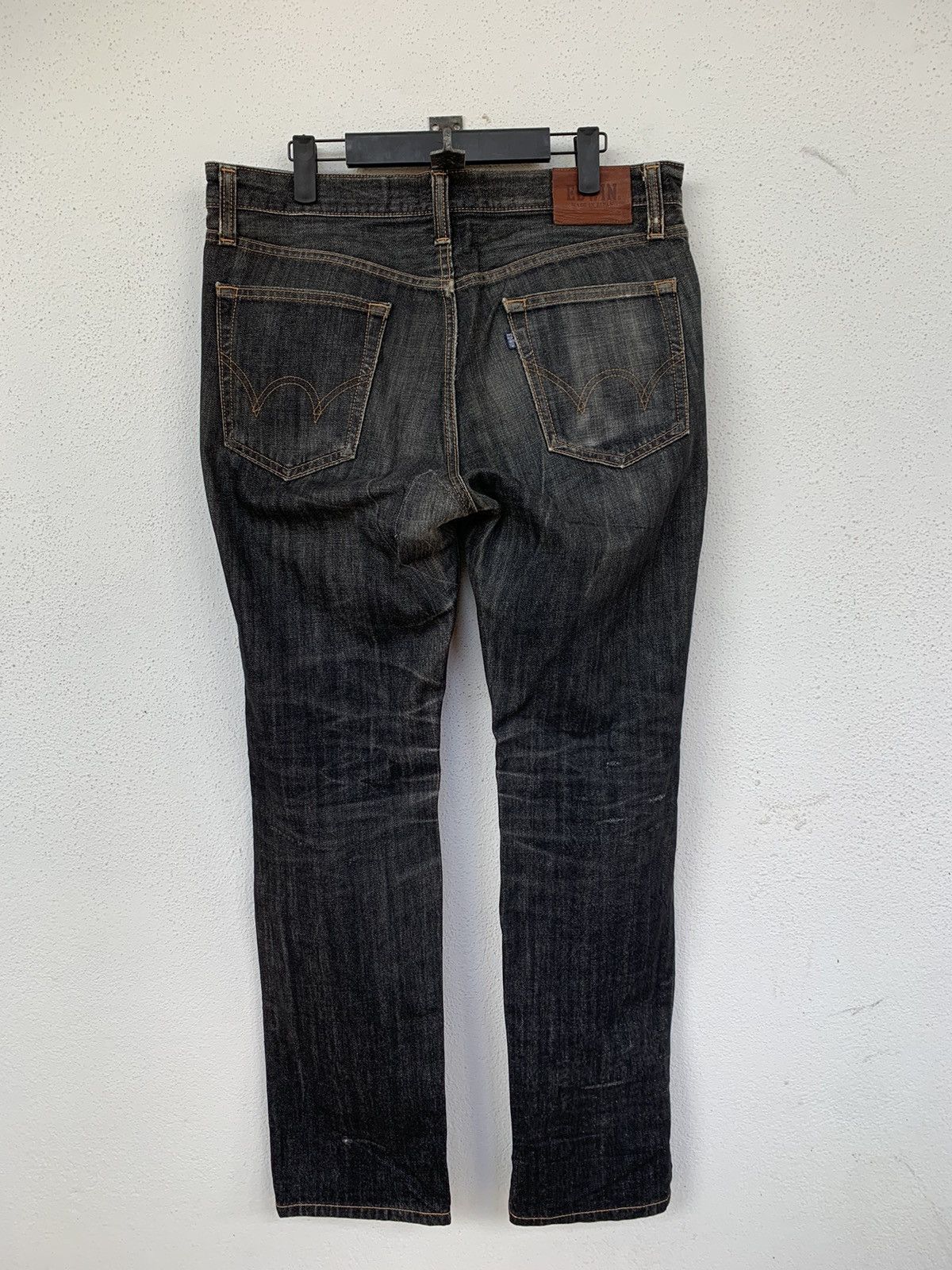 Edwin × Vintage Edwin Super Black Denim Made in Japan Size US 34 / EU 50 - 2 Thumbnail
