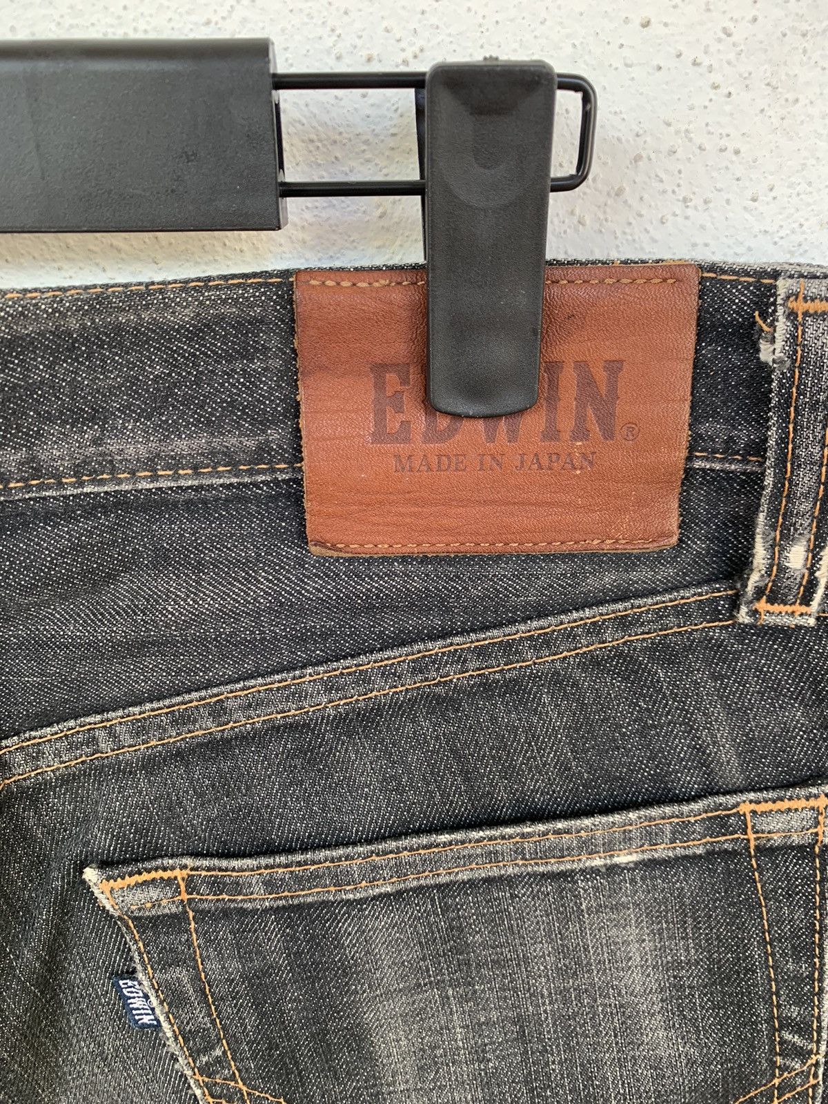 Edwin × Vintage Edwin Super Black Denim Made in Japan Size US 34 / EU 50 - 6 Thumbnail